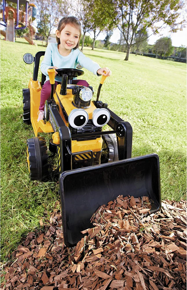 Bulldozer Digger Front Loader Ride On Construction Toy For Kids - Image 2