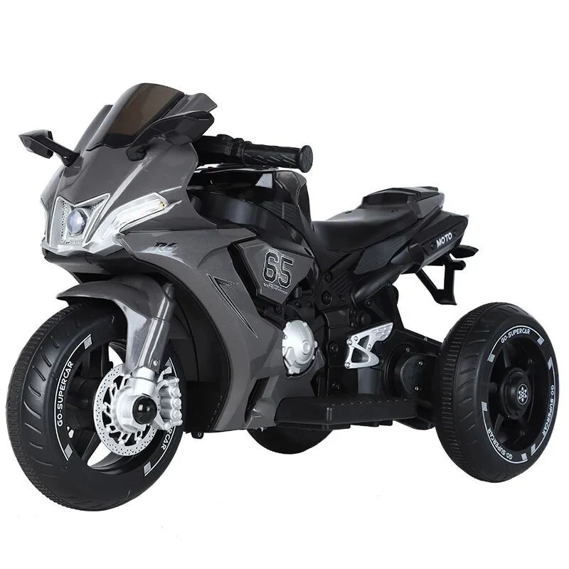 Children's Large Dual Drive Ride-On Remote Control Motorcycle, Supports up to 50KG - Image 6