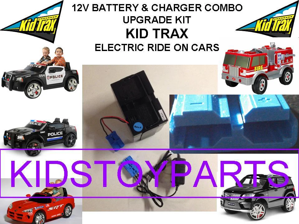 Long-Lasting 12V Rechargeable Battery and Charger Replacement for Kid Trax Vehicles - Image 3