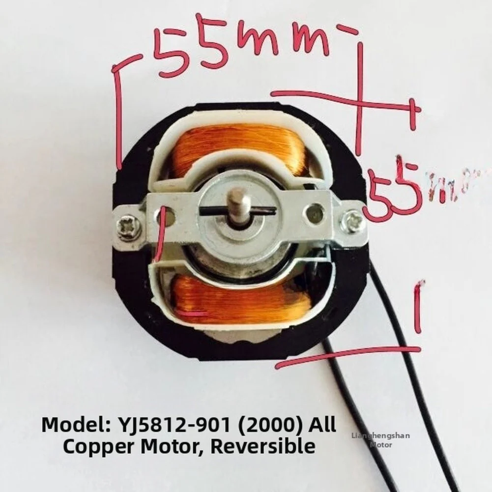 YJ5812 Long Shaft AC Motor 220V 12W 2400 RPM for Air Purifiers and Heaters - Image 4