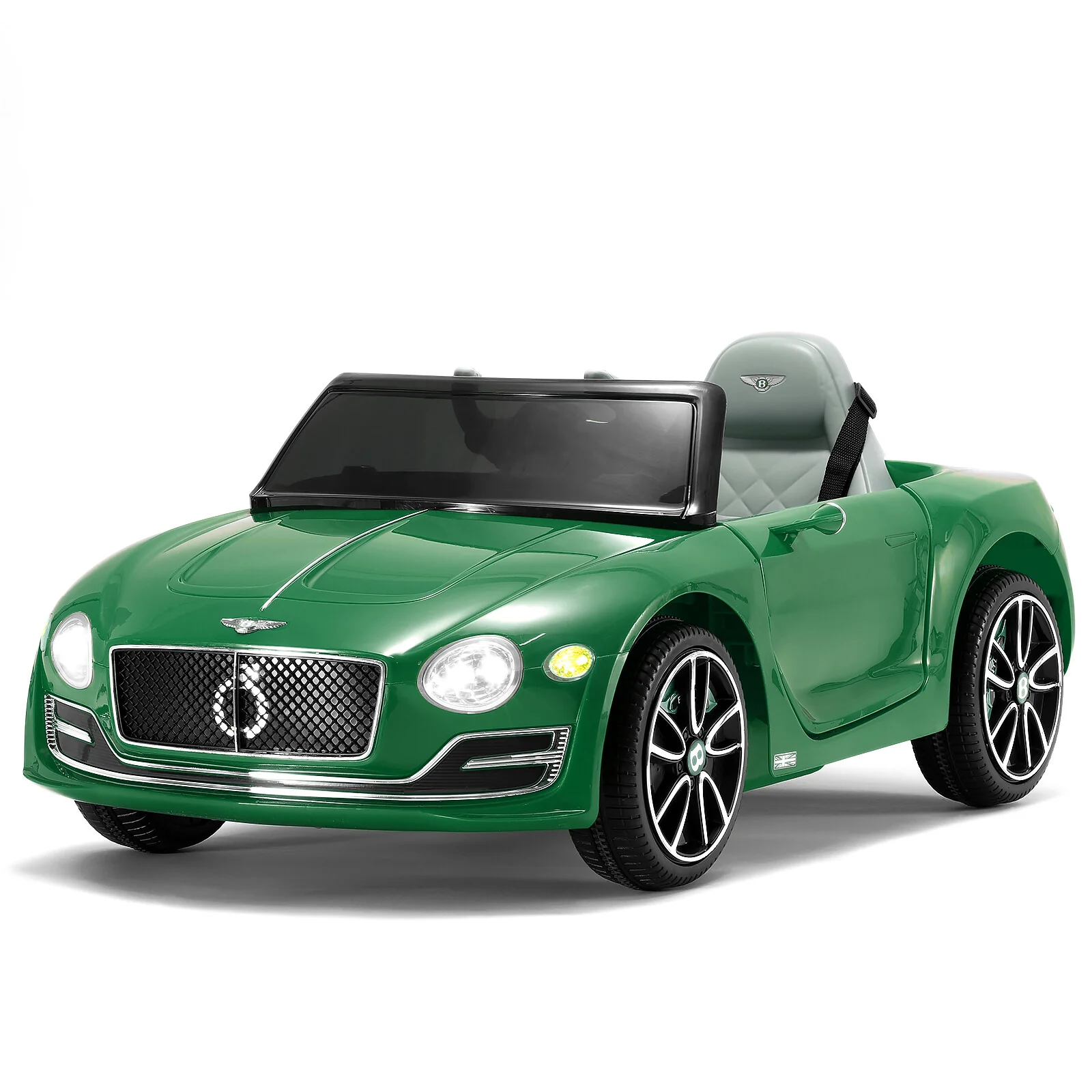 Luxury EXP12 Kids Ride-On Car with 2 Speeds, MP3, Remote Control, and LED Lights