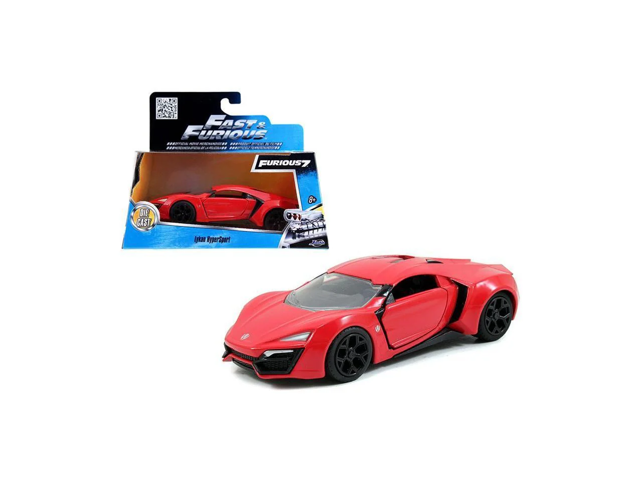 Lykan Hypersport Red 1/32 Diecast Model Car from Fast & Furious 7 (2015) - Image 7