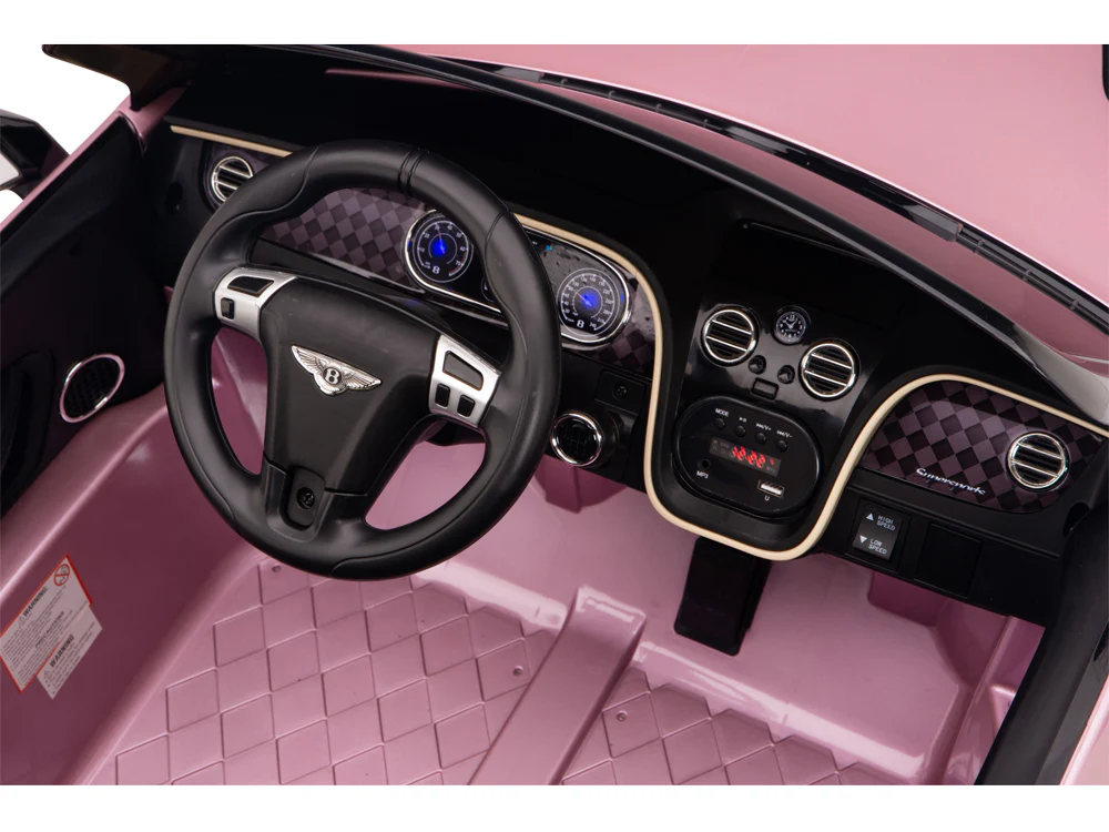 2 Seater Bentley Continental Ride On Car For Children W/Magic Cars® Wireless Parental Control - Image 39