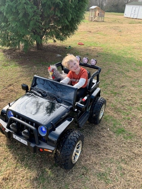 2 Seater 24 Volt 4x4 Electric Ride On Jeep Style Rubber Tires Fully Loaded Truck ATV UTV For Kids W/Magic Cars® Wireless Parental Control - Image 10