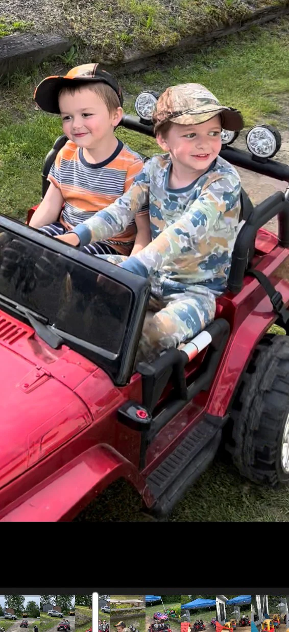 2 Seater 24 Volt 4x4 Electric Ride On Jeep Style Rubber Tires Fully Loaded Truck ATV UTV For Kids W/Magic Cars® Wireless Parental Control - Image 4