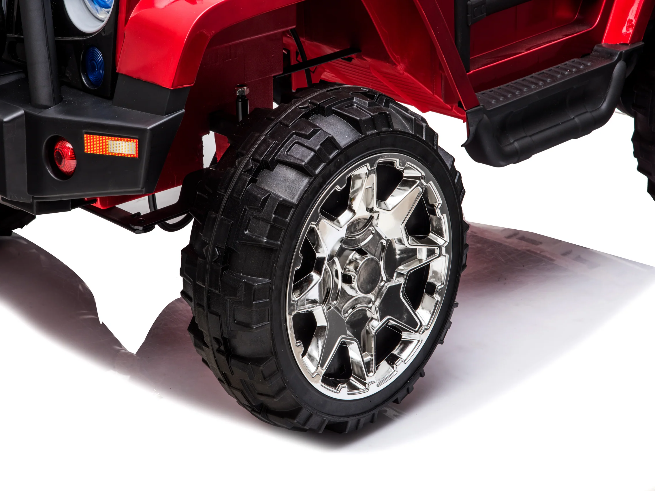 2 Seater 24 Volt 4x4 Electric Ride On Jeep Style Rubber Tires Fully Loaded Truck ATV UTV For Kids W/Magic Cars® Wireless Parental Control - Image 43