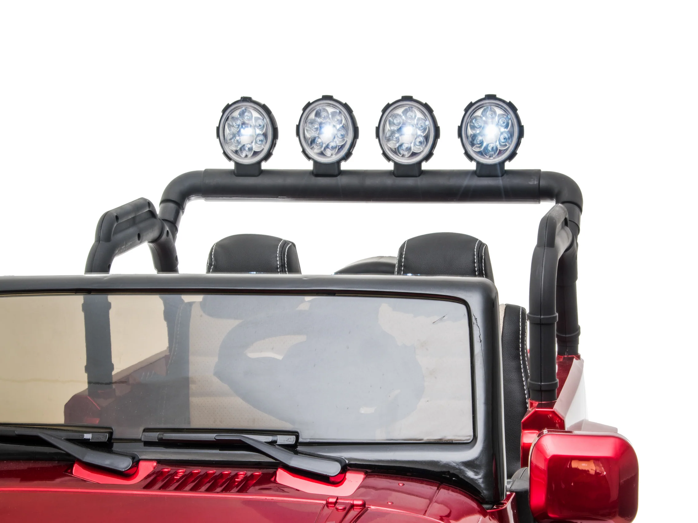 2 Seater 24 Volt 4x4 Electric Ride On Jeep Style Rubber Tires Fully Loaded Truck ATV UTV For Kids W/Magic Cars® Wireless Parental Control - Image 62