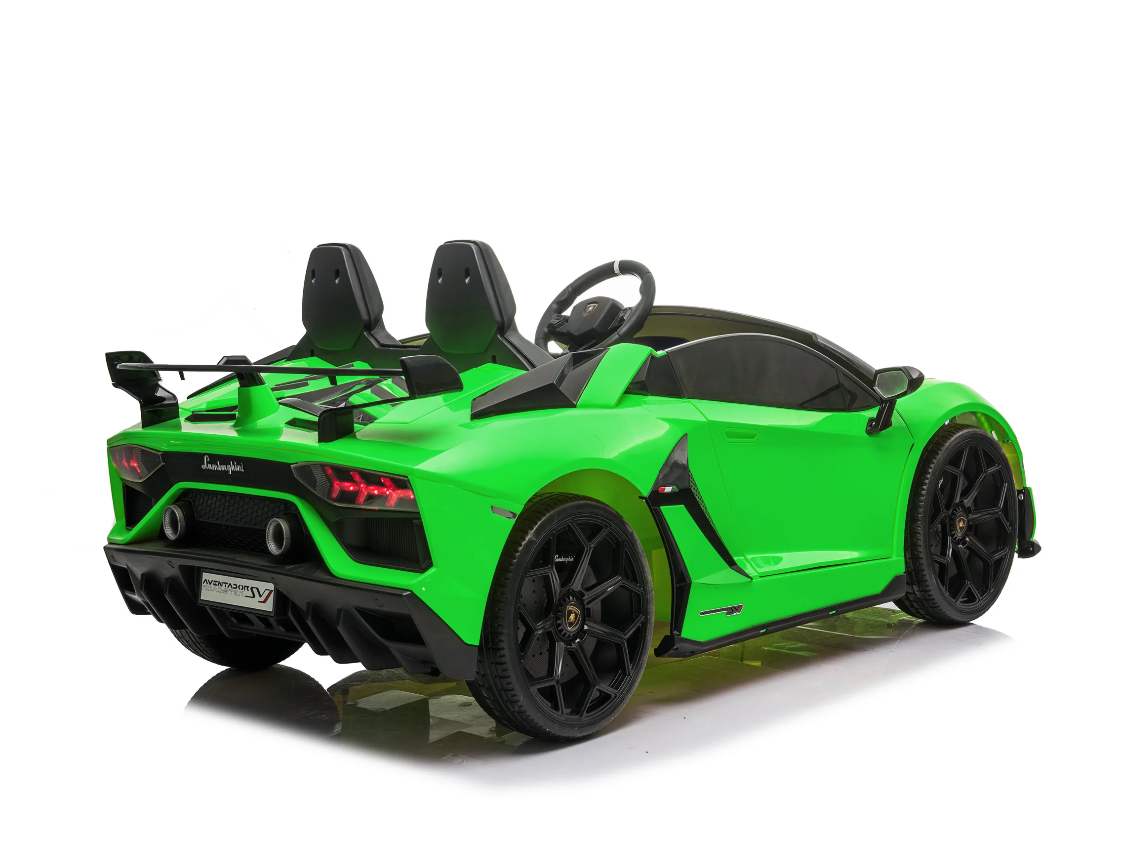 2 Seater Lamborghini Aventador RC Ride On Car For Children W/Magic Cars® Wireless Parental Control - Image 113