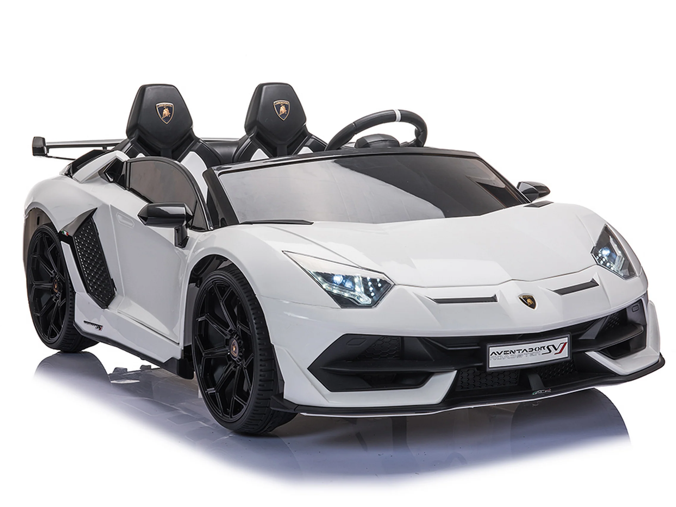 2 Seater Lamborghini Aventador RC Ride On Car For Children W/Magic Cars® Wireless Parental Control - Image 12