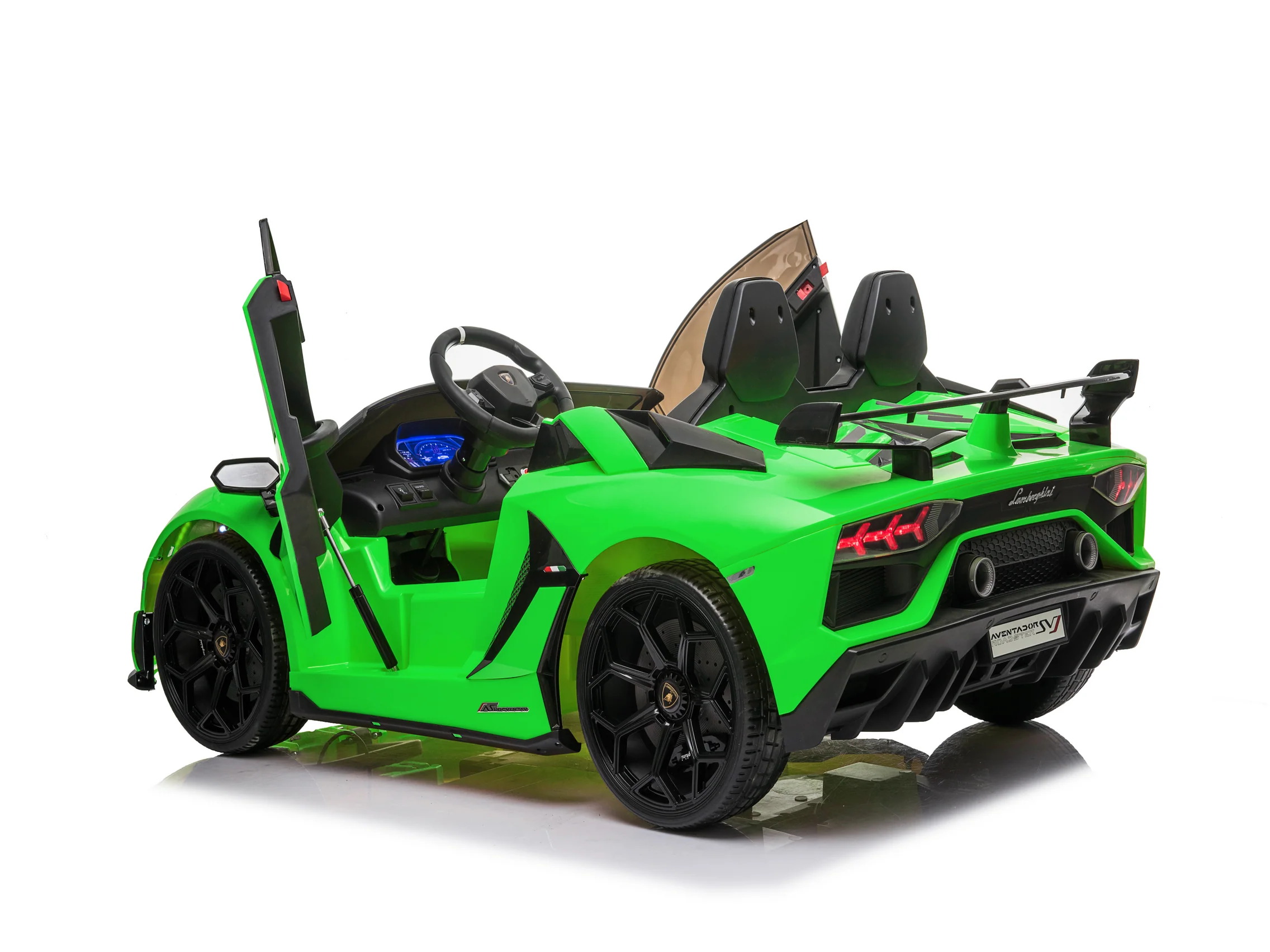 2 Seater Lamborghini Aventador RC Ride On Car For Children W/Magic Cars® Wireless Parental Control - Image 120