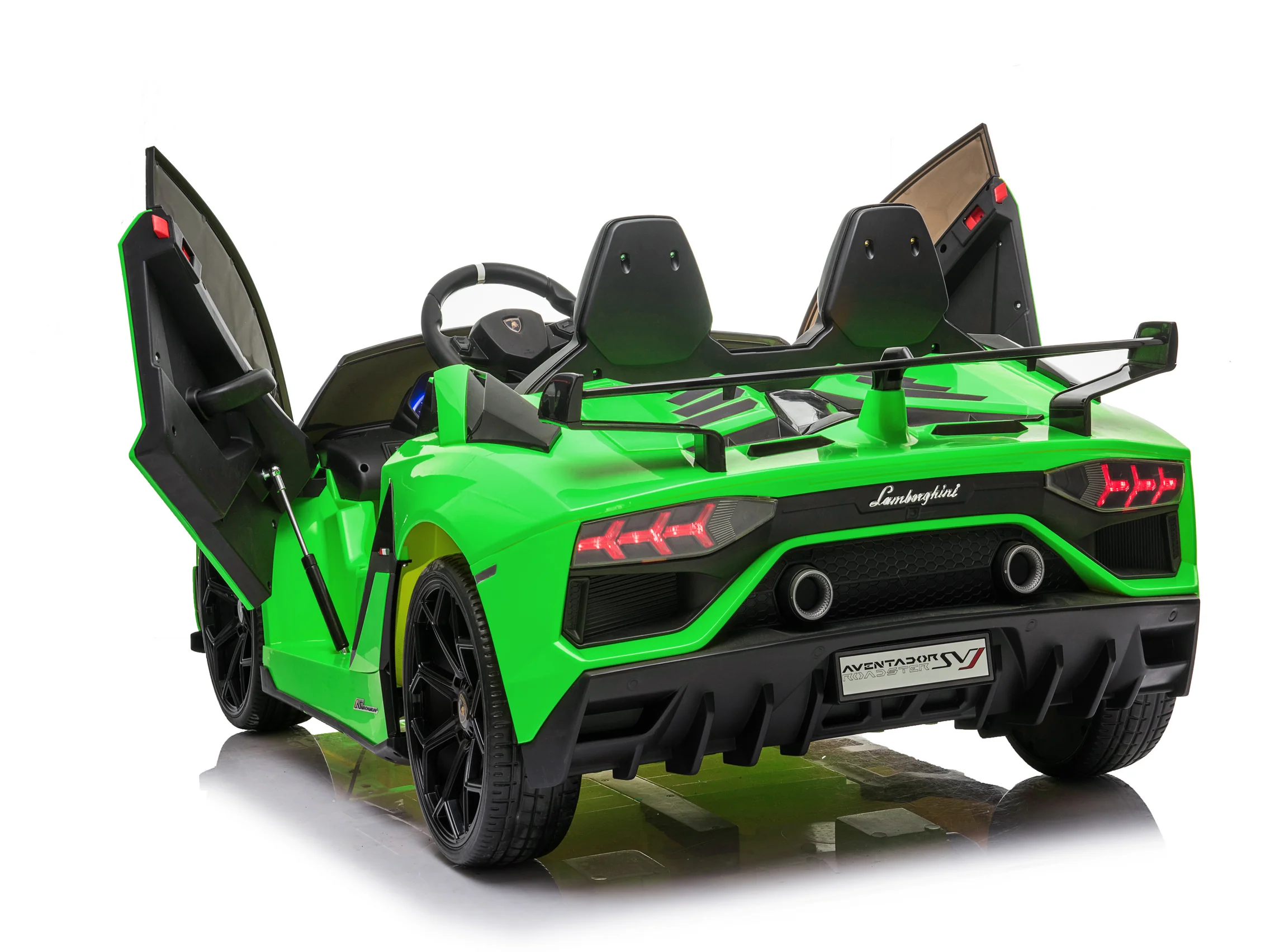 2 Seater Lamborghini Aventador RC Ride On Car For Children W/Magic Cars® Wireless Parental Control - Image 122