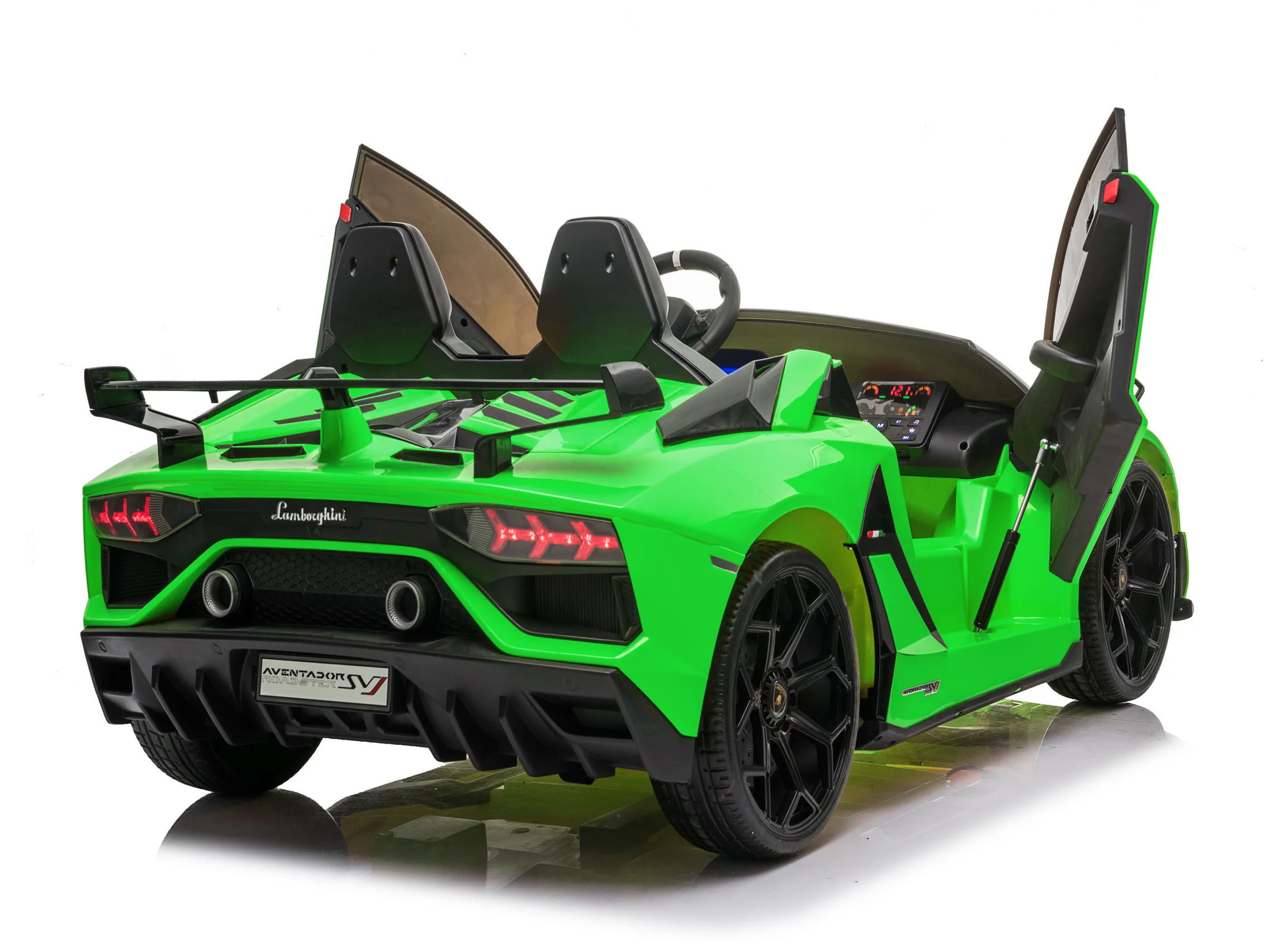 2 Seater Lamborghini Aventador RC Ride On Car For Children W/Magic Cars® Wireless Parental Control - Image 125