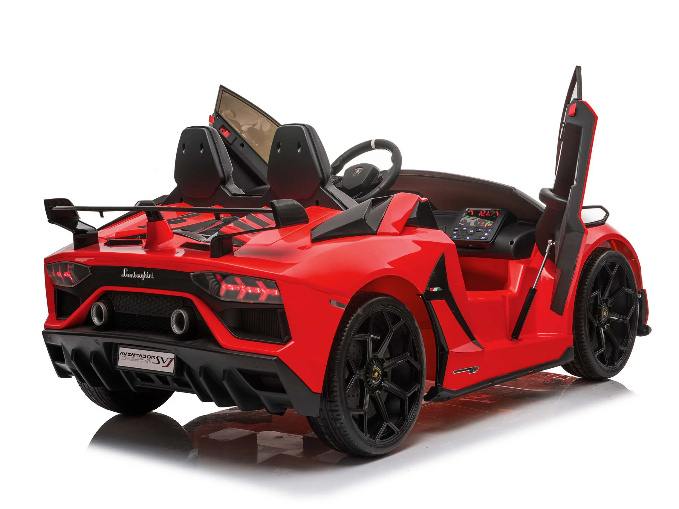 2 Seater Lamborghini Aventador RC Ride On Car For Children W/Magic Cars® Wireless Parental Control - Image 137
