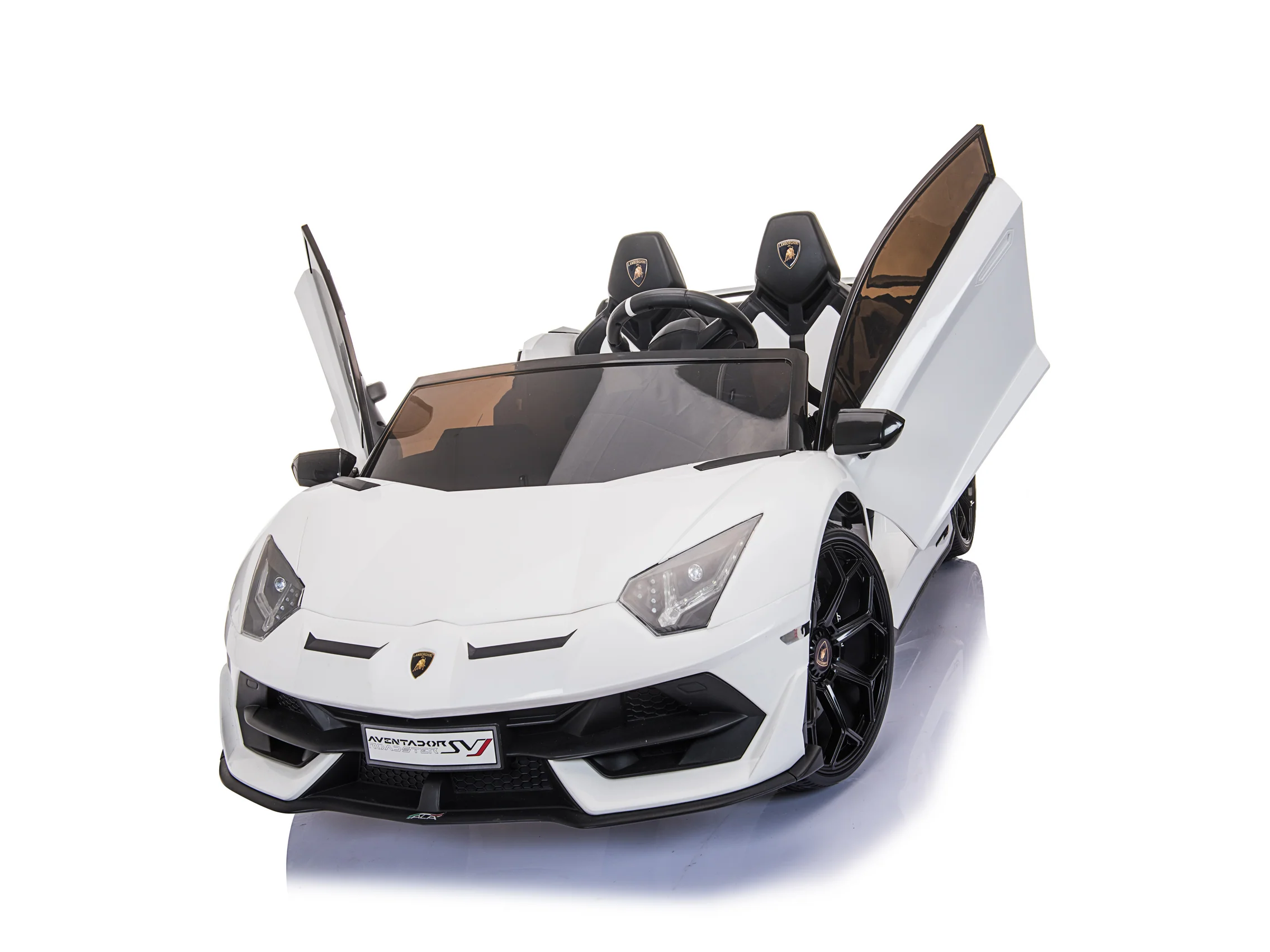 2 Seater Lamborghini Aventador RC Ride On Car For Children W/Magic Cars® Wireless Parental Control - Image 14