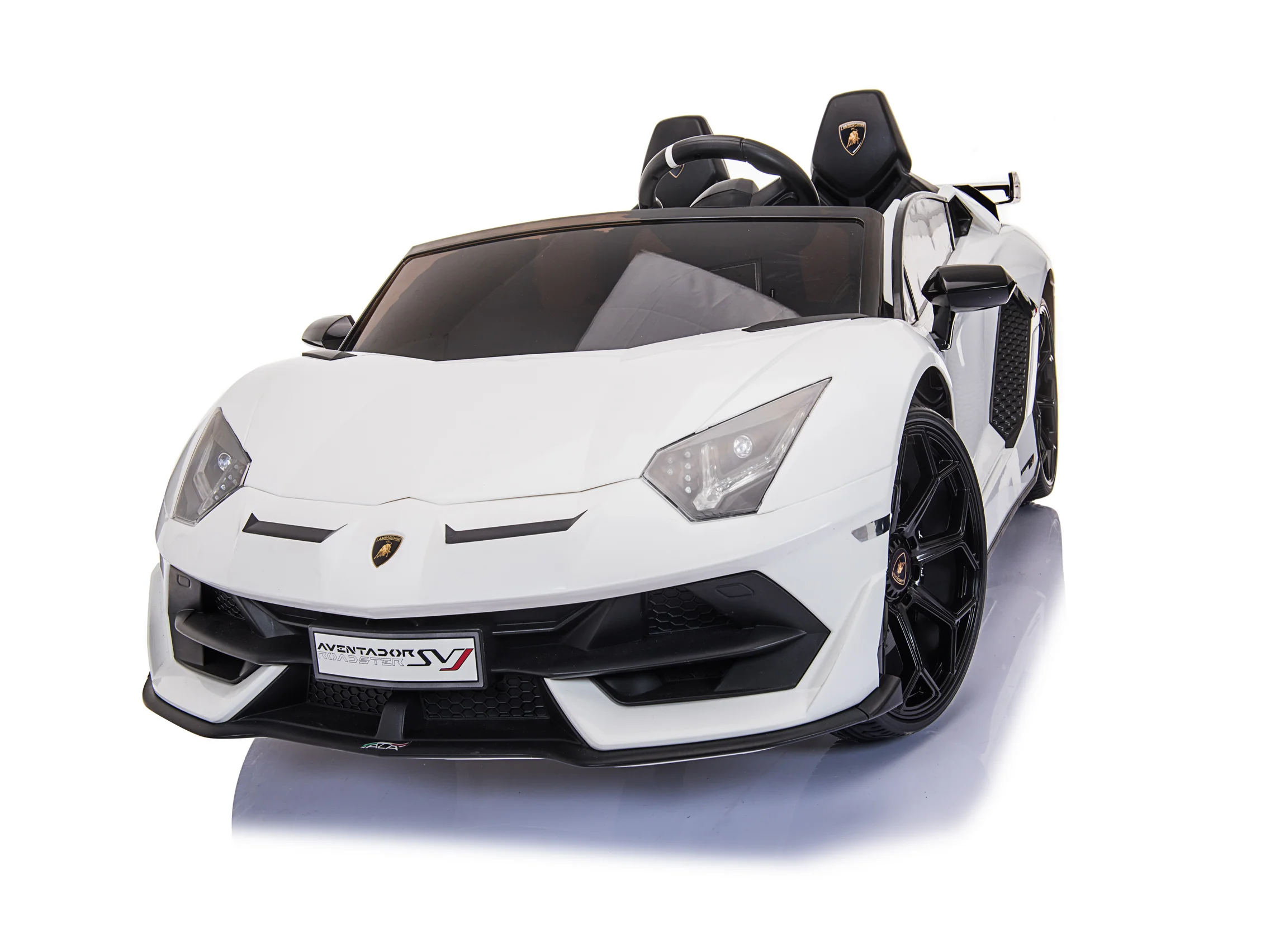 2 Seater Lamborghini Aventador RC Ride On Car For Children W/Magic Cars® Wireless Parental Control - Image 16