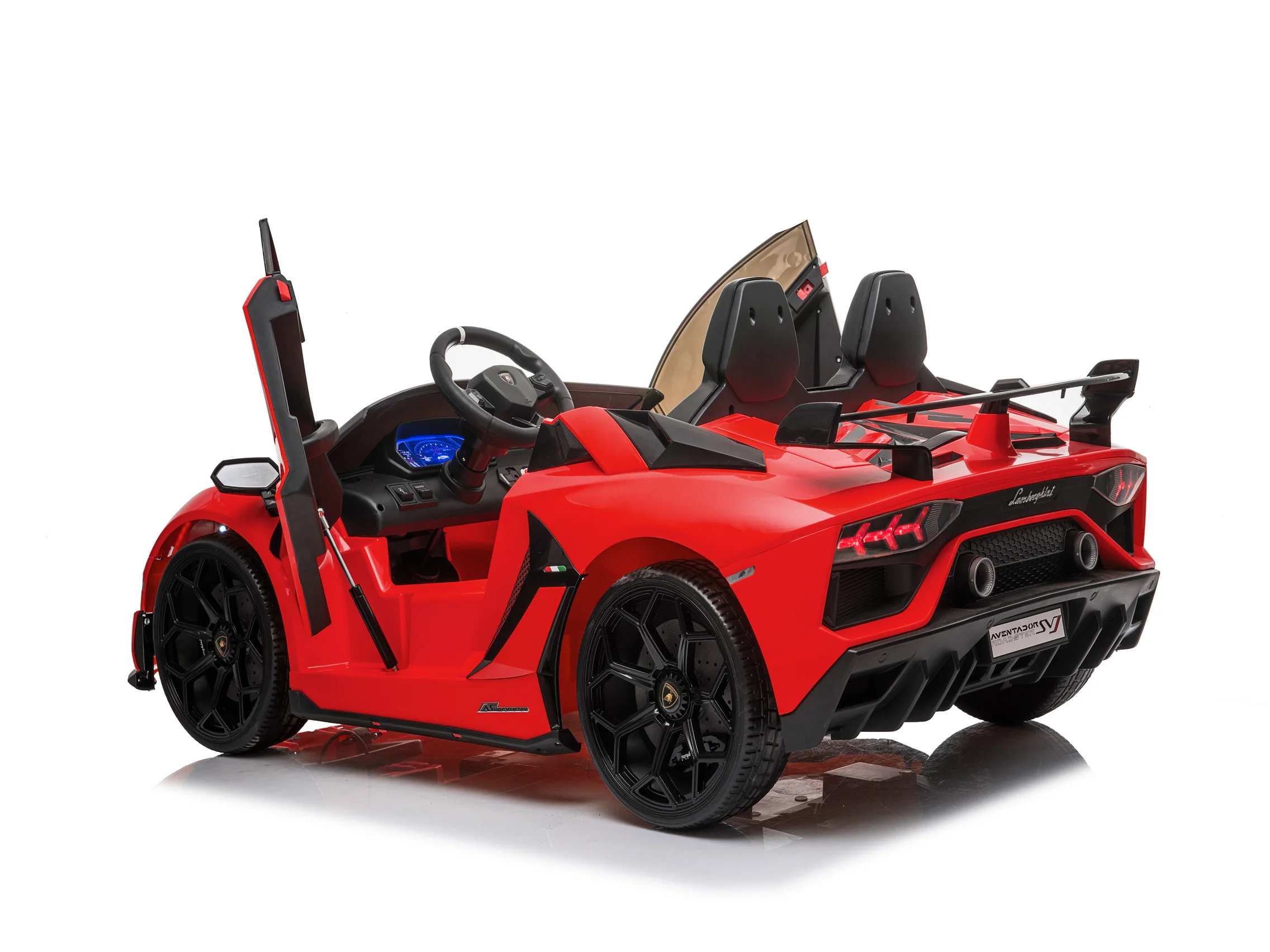 2 Seater Lamborghini Aventador RC Ride On Car For Children W/Magic Cars® Wireless Parental Control - Image 170
