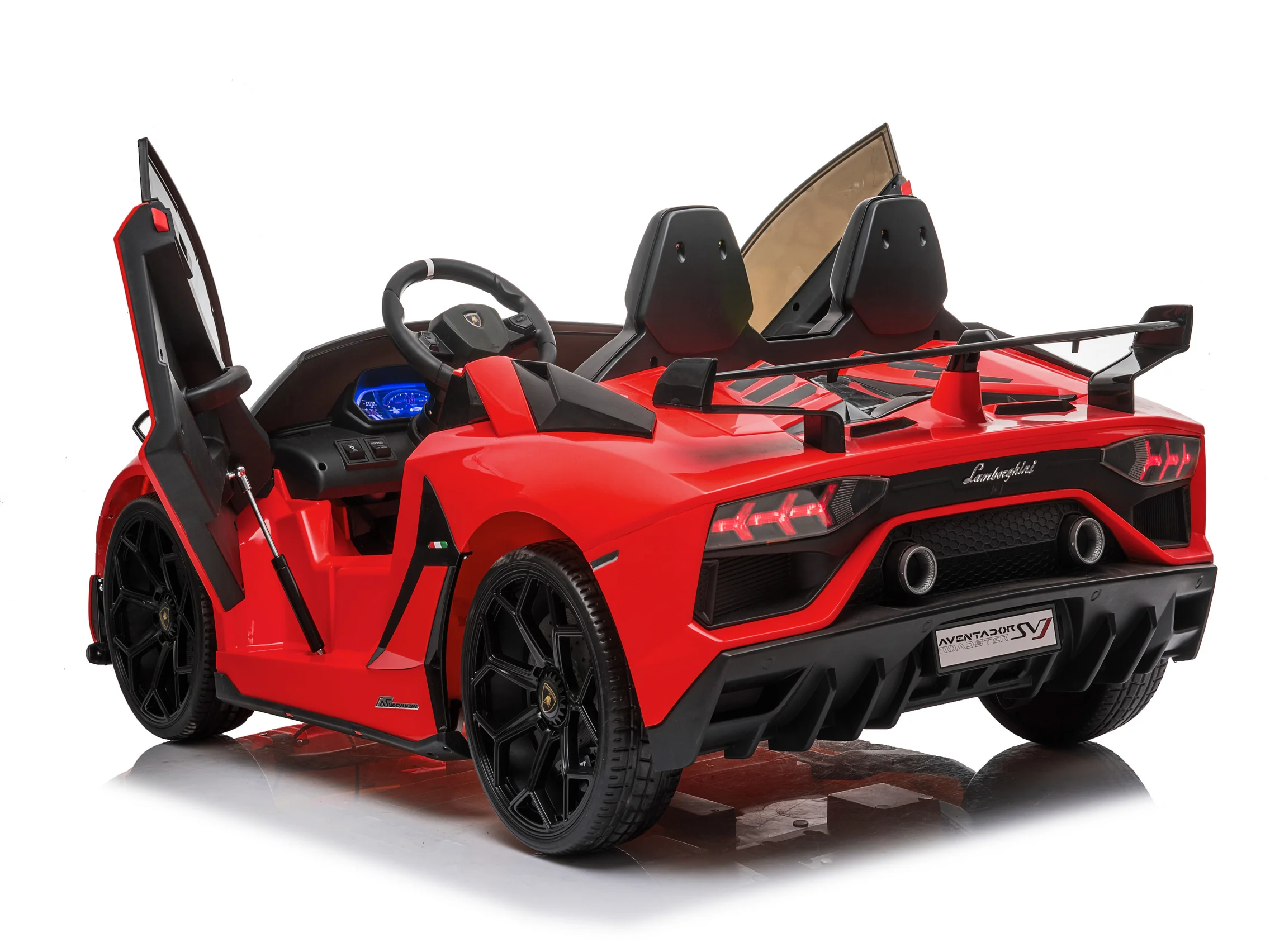 2 Seater Lamborghini Aventador RC Ride On Car For Children W/Magic Cars® Wireless Parental Control - Image 171