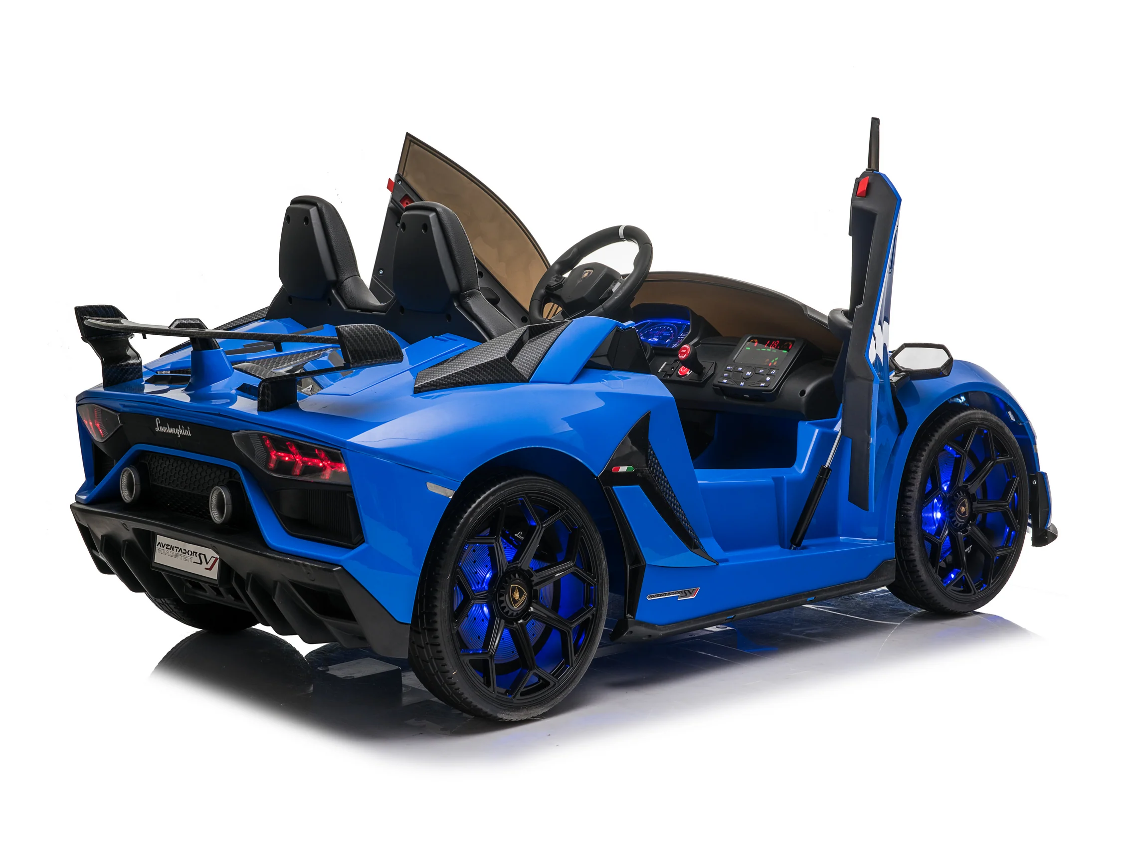 2 Seater Lamborghini Aventador RC Ride On Car For Children W/Magic Cars® Wireless Parental Control - Image 176