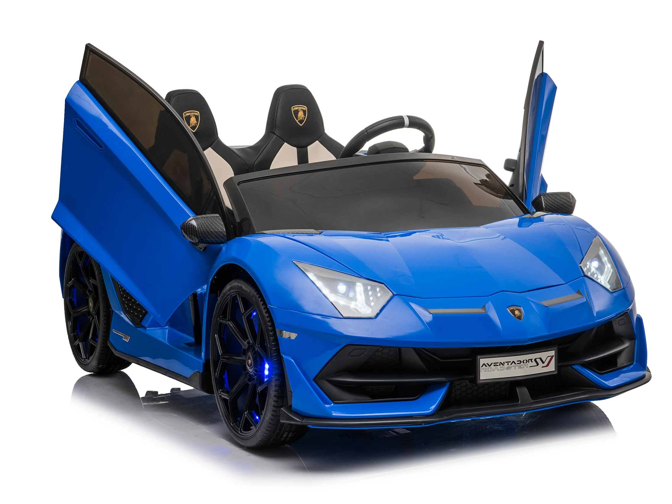2 Seater Lamborghini Aventador RC Ride On Car For Children W/Magic Cars® Wireless Parental Control - Image 178
