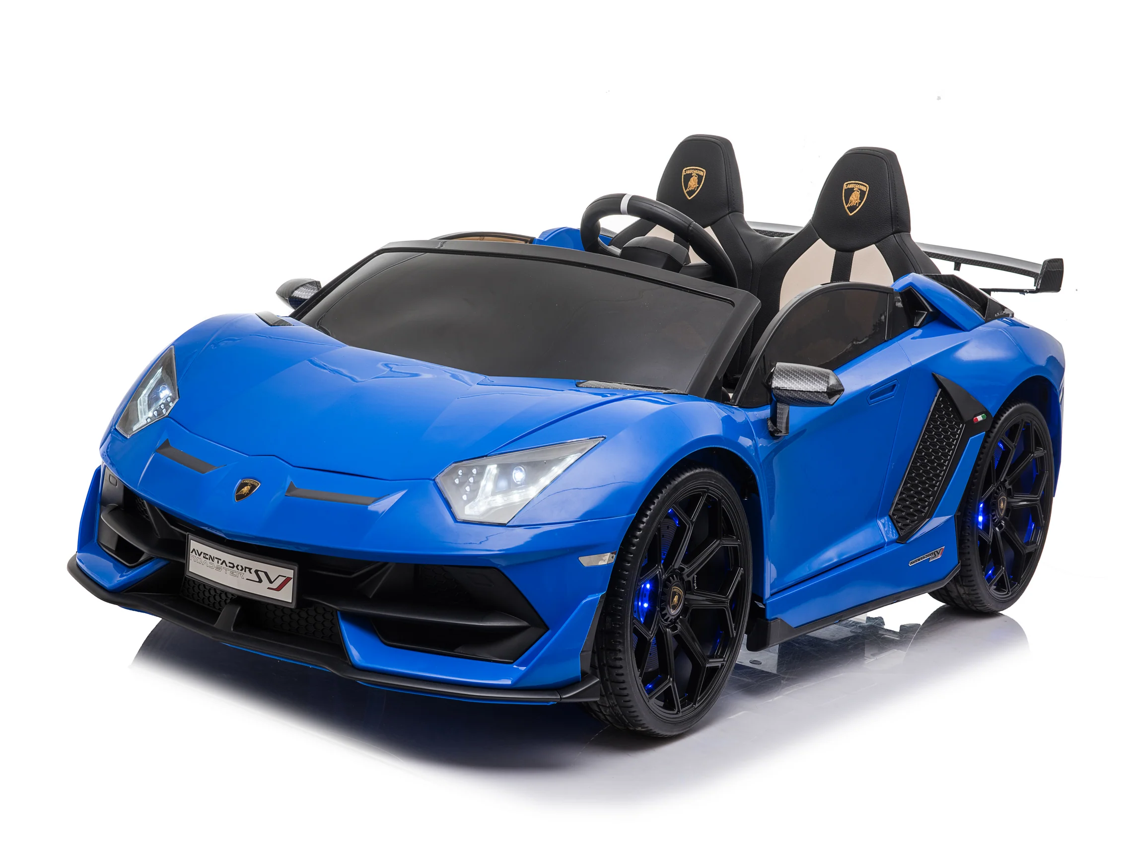2 Seater Lamborghini Aventador RC Ride On Car For Children W/Magic Cars® Wireless Parental Control - Image 180