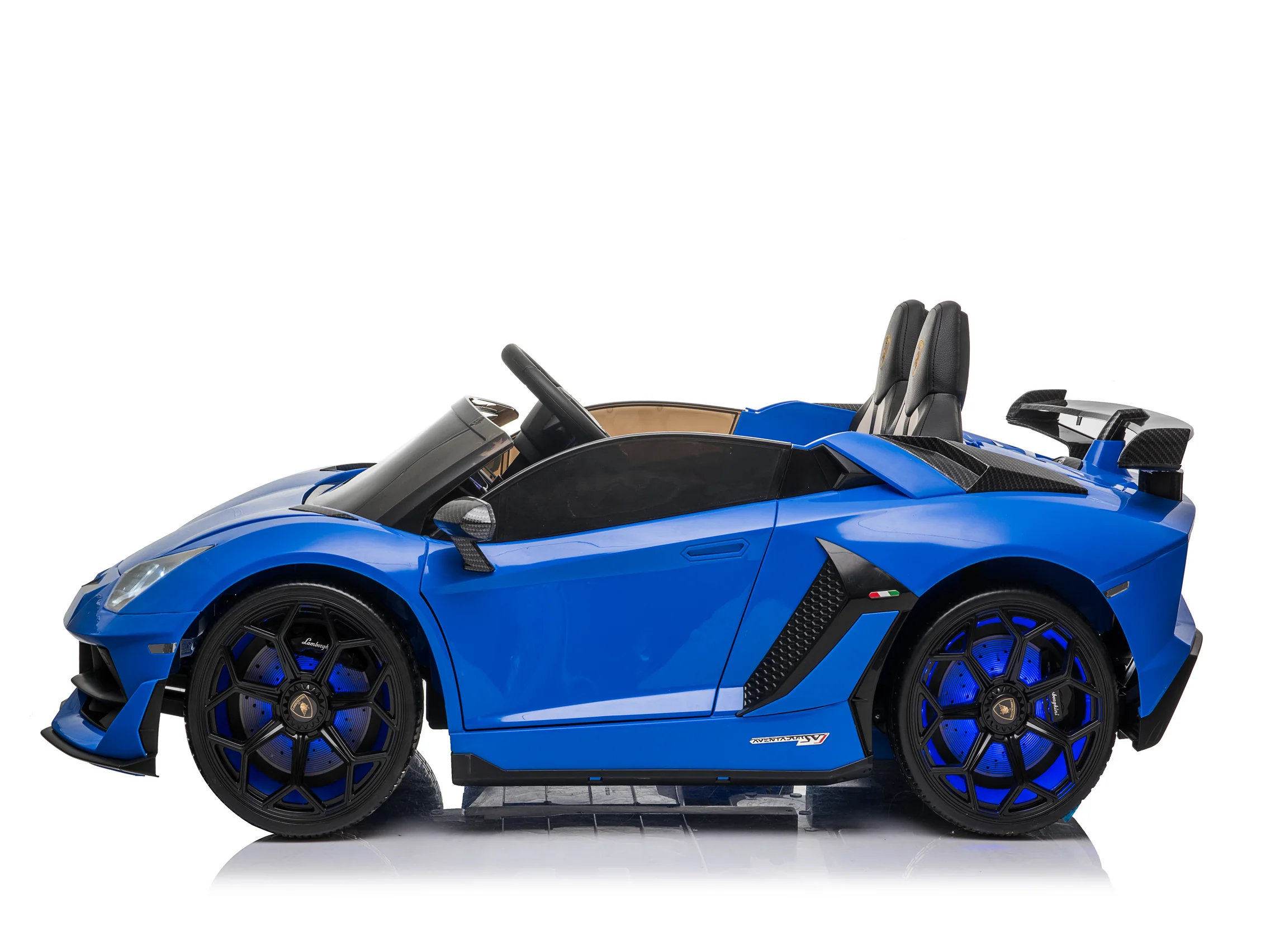 2 Seater Lamborghini Aventador RC Ride On Car For Children W/Magic Cars® Wireless Parental Control - Image 210