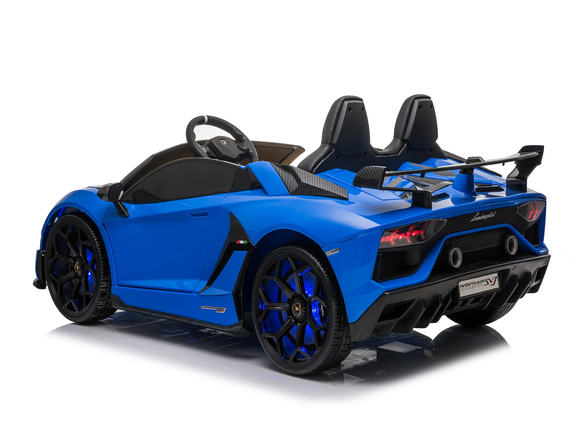 2 Seater Lamborghini Aventador RC Ride On Car For Children W/Magic Cars® Wireless Parental Control - Image 211