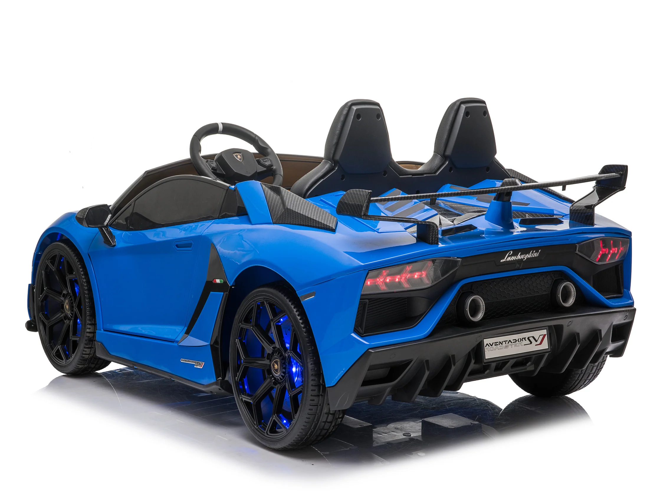 2 Seater Lamborghini Aventador RC Ride On Car For Children W/Magic Cars® Wireless Parental Control - Image 212