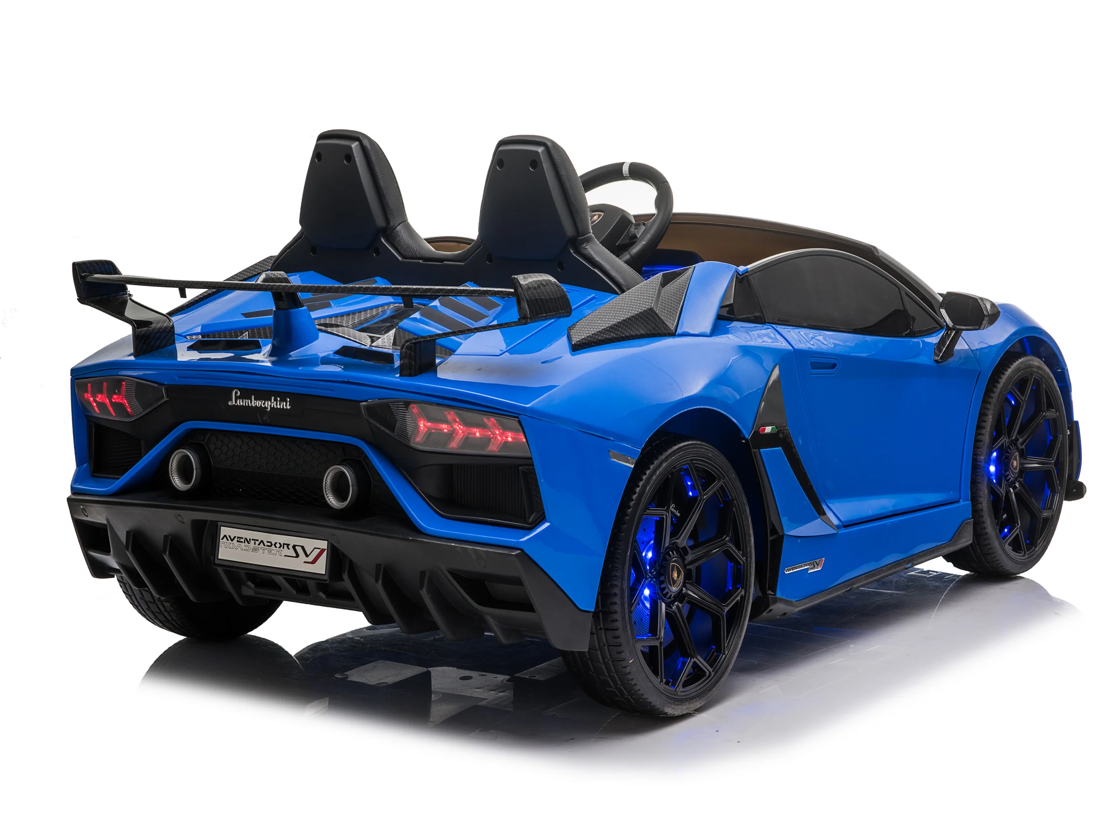 2 Seater Lamborghini Aventador RC Ride On Car For Children W/Magic Cars® Wireless Parental Control - Image 216