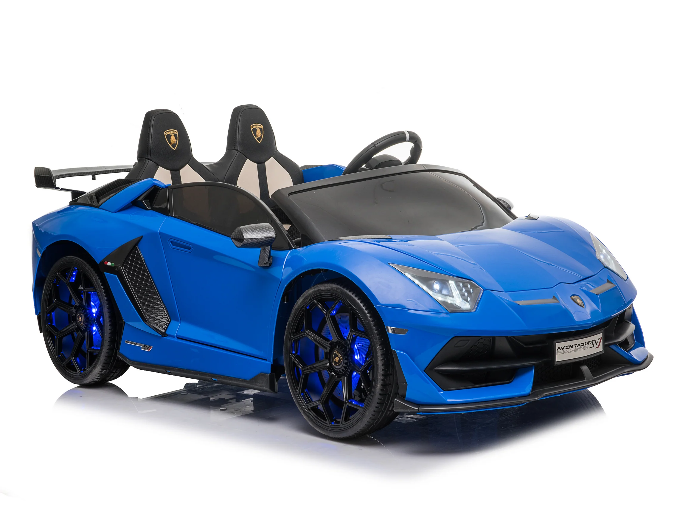 2 Seater Lamborghini Aventador RC Ride On Car For Children W/Magic Cars® Wireless Parental Control - Image 217