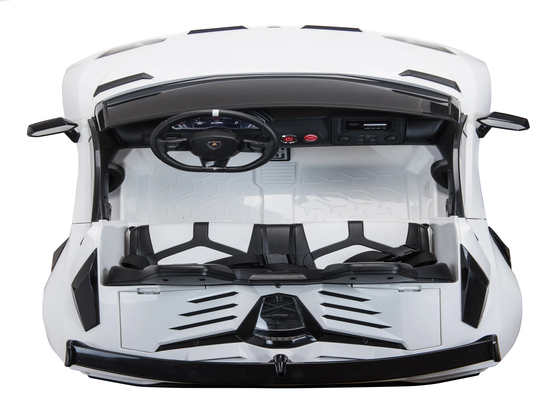 2 Seater Lamborghini Aventador RC Ride On Car For Children W/Magic Cars® Wireless Parental Control - Image 22