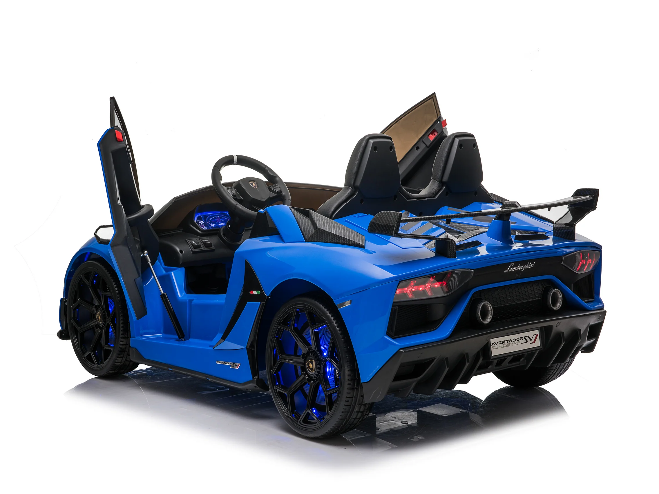 2 Seater Lamborghini Aventador RC Ride On Car For Children W/Magic Cars® Wireless Parental Control - Image 224