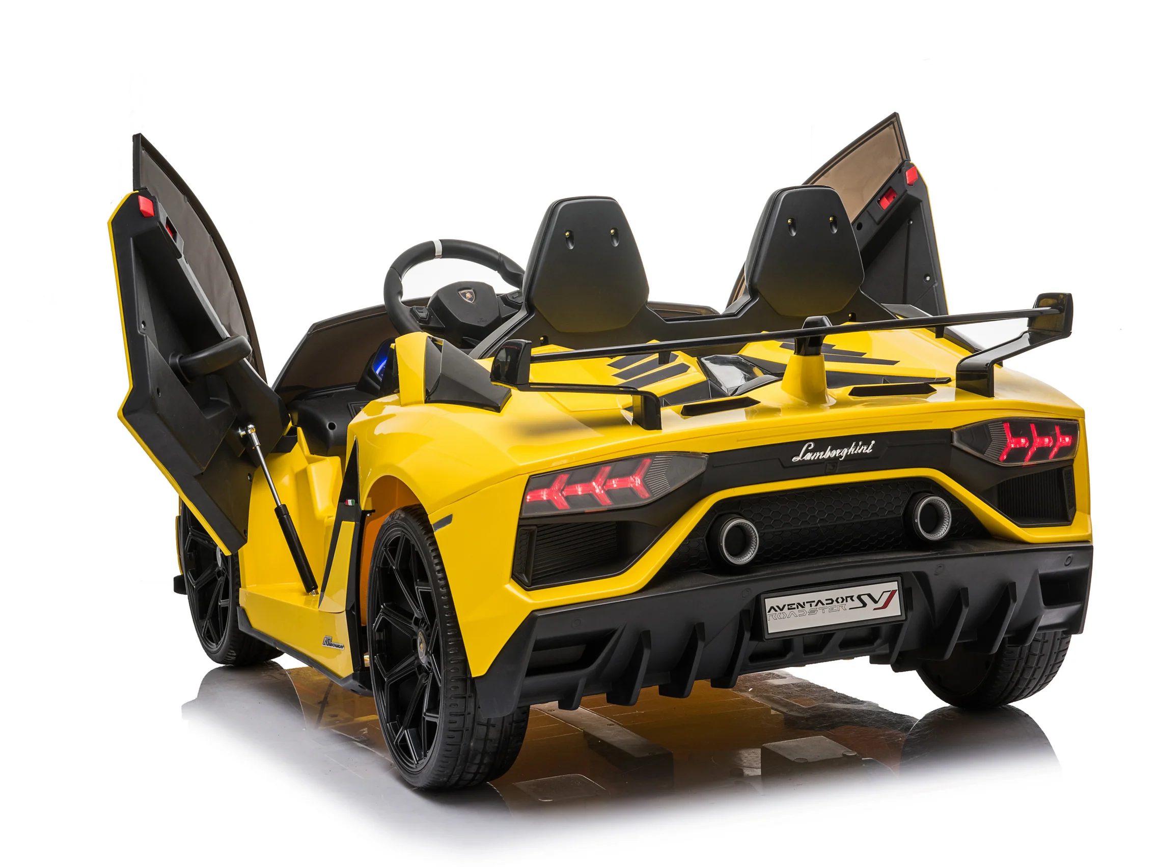 2 Seater Lamborghini Aventador RC Ride On Car For Children W/Magic Cars® Wireless Parental Control - Image 231