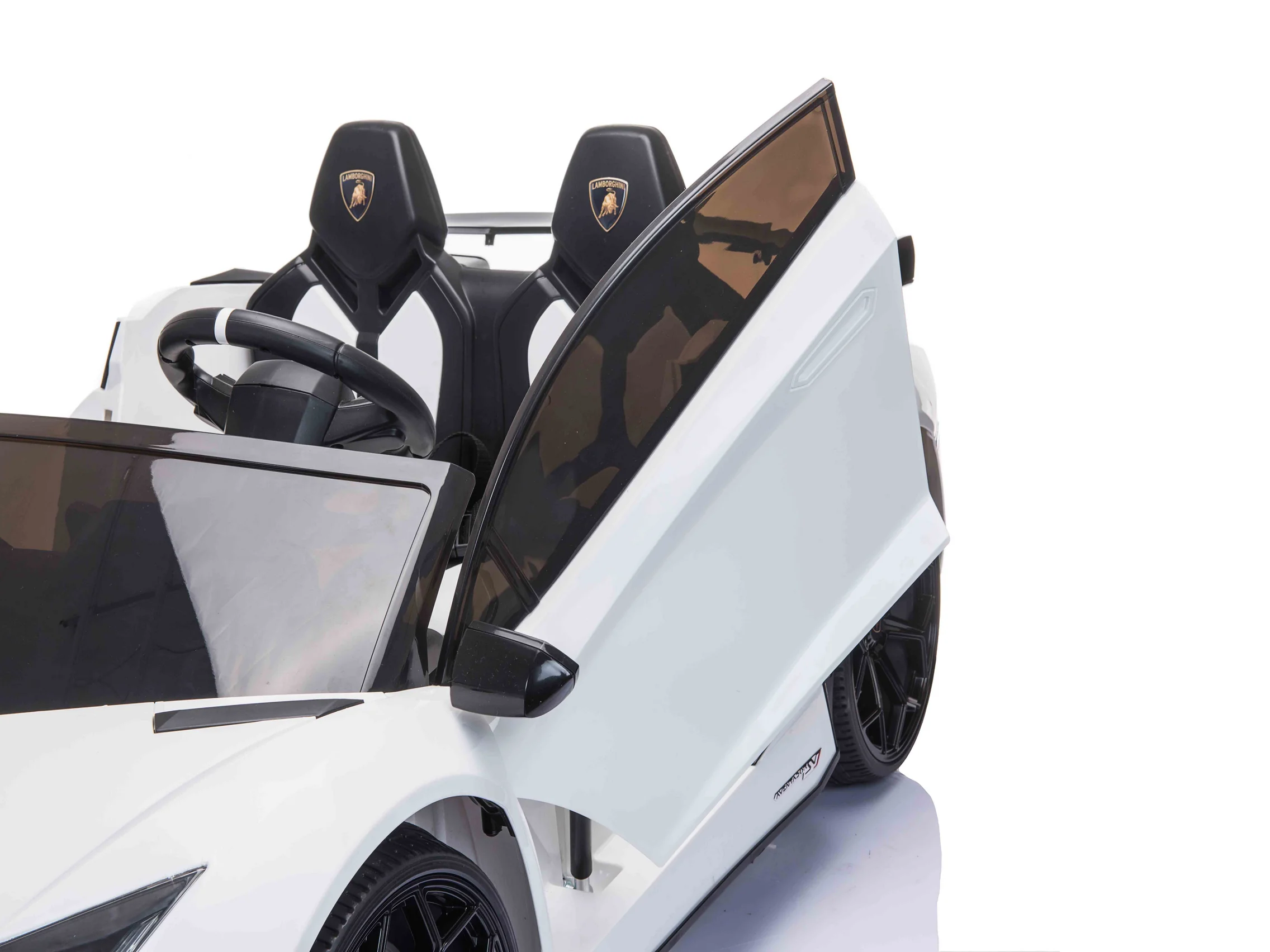 2 Seater Lamborghini Aventador RC Ride On Car For Children W/Magic Cars® Wireless Parental Control - Image 25