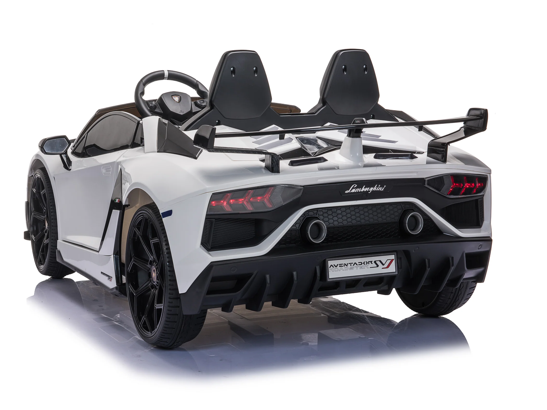 2 Seater Lamborghini Aventador RC Ride On Car For Children W/Magic Cars® Wireless Parental Control - Image 5