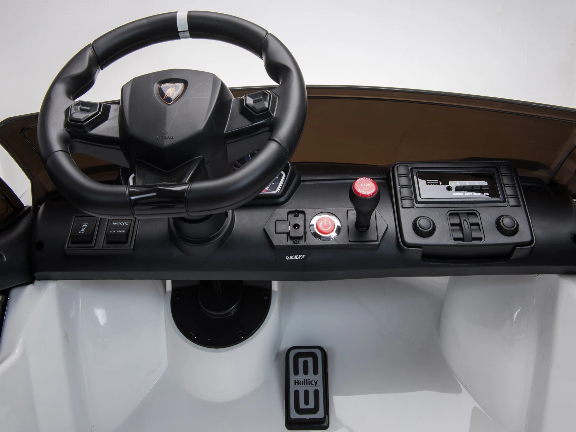 2 Seater Lamborghini Aventador RC Ride On Car For Children W/Magic Cars® Wireless Parental Control - Image 56