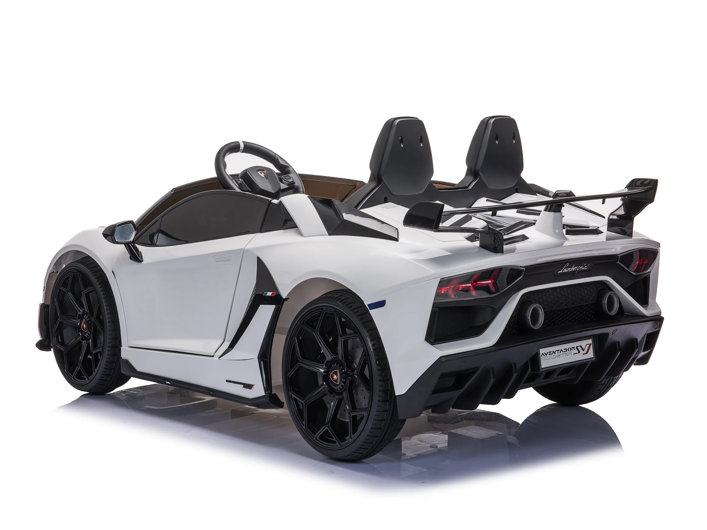 2 Seater Lamborghini Aventador RC Ride On Car For Children W/Magic Cars® Wireless Parental Control - Image 6