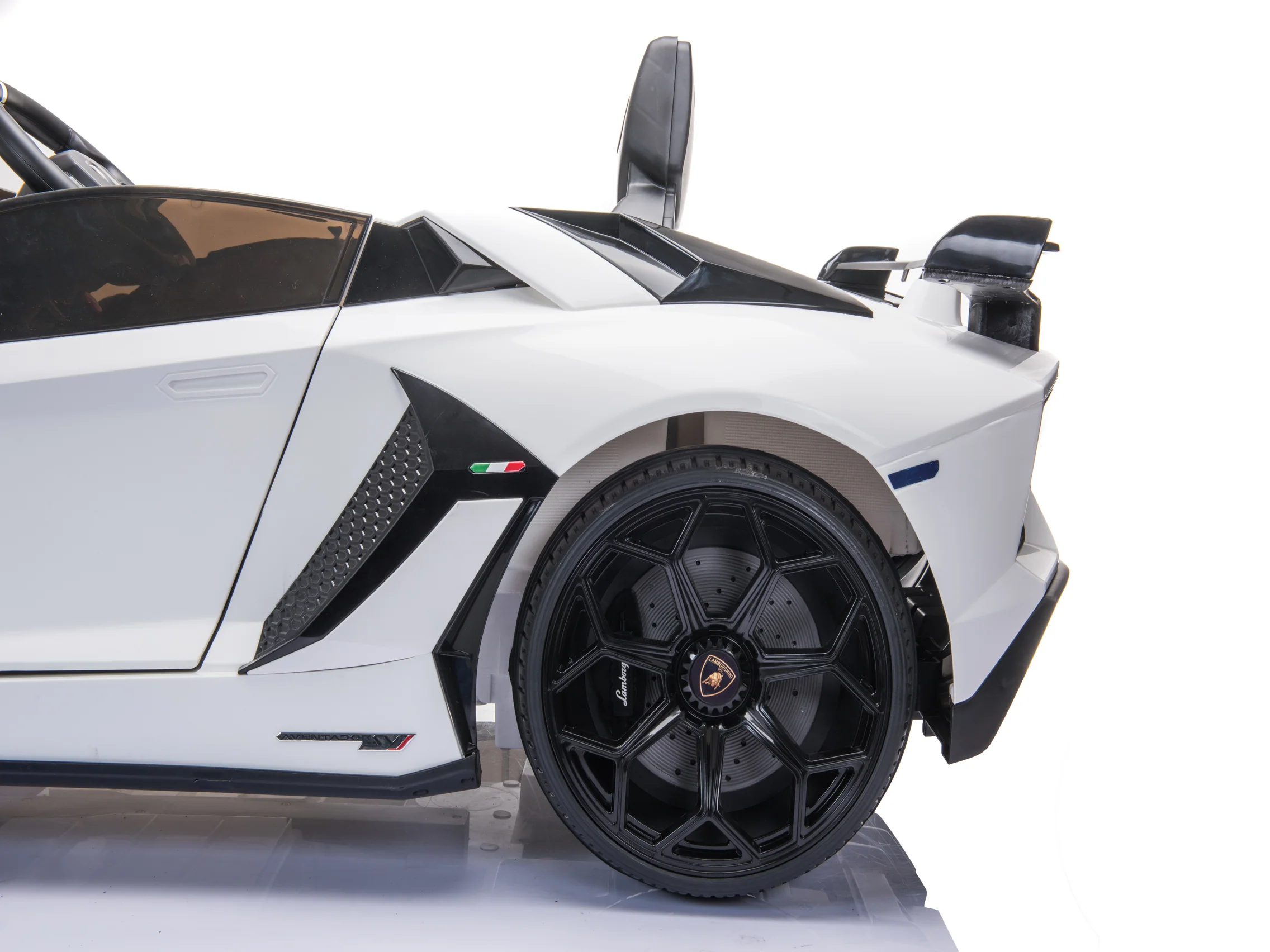 2 Seater Lamborghini Aventador RC Ride On Car For Children W/Magic Cars® Wireless Parental Control - Image 64