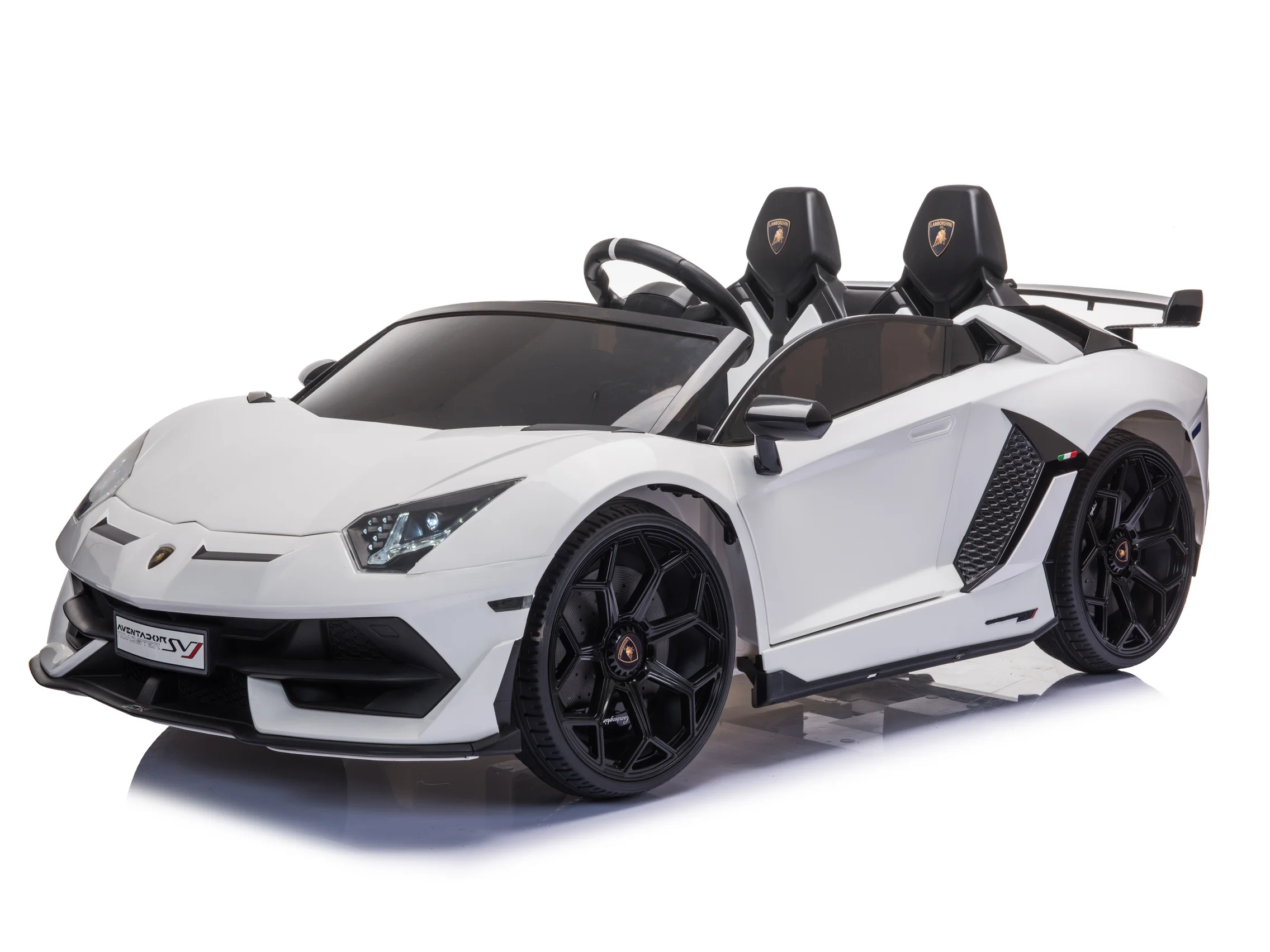 2 Seater Lamborghini Aventador RC Ride On Car For Children W/Magic Cars® Wireless Parental Control - Image 8