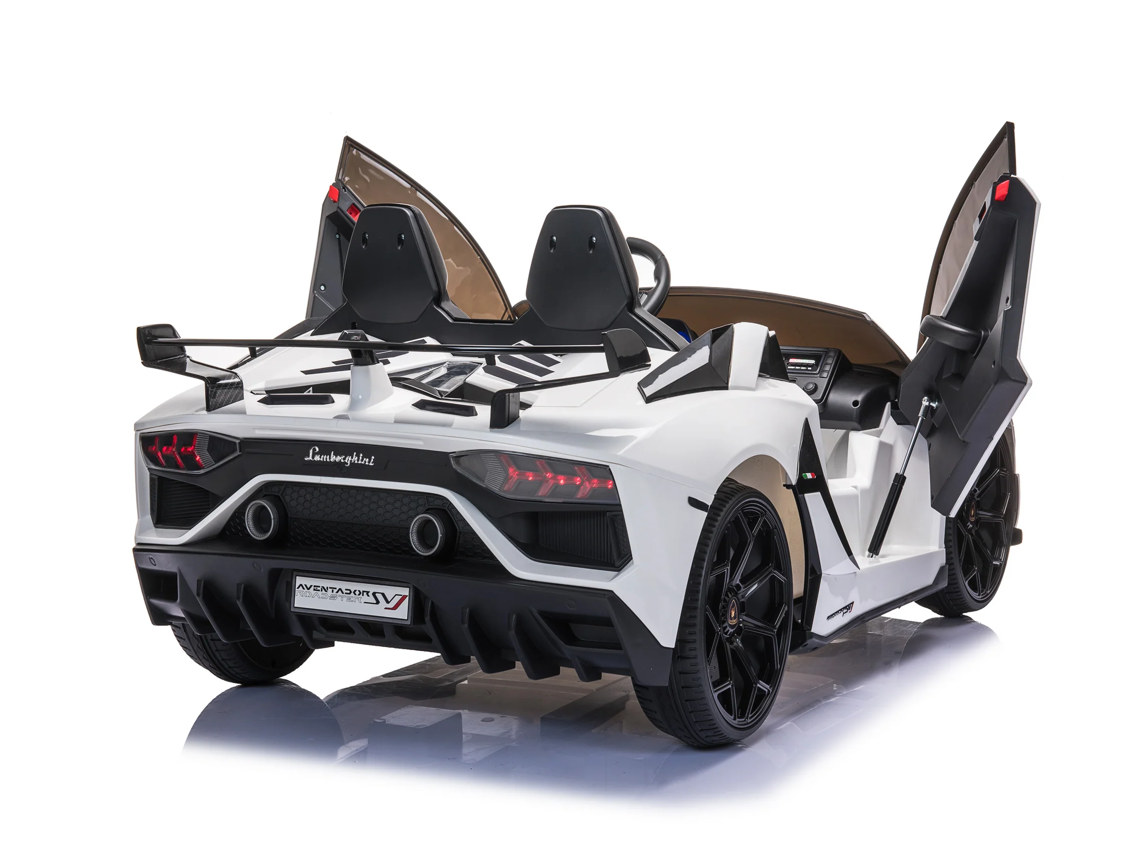 2 Seater Lamborghini Aventador RC Ride On Car For Children W/Magic Cars® Wireless Parental Control - Image 81