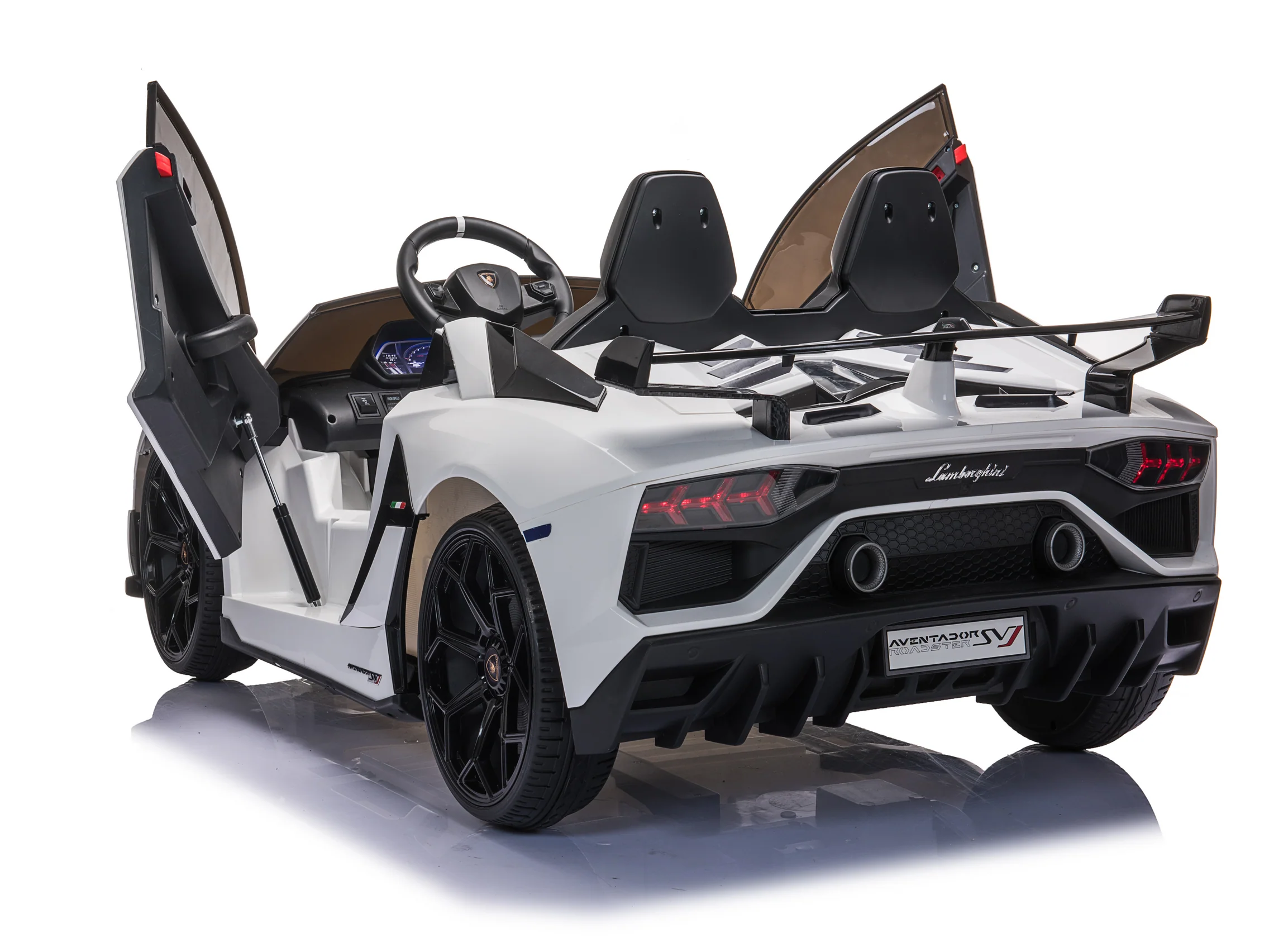 2 Seater Lamborghini Aventador RC Ride On Car For Children W/Magic Cars® Wireless Parental Control - Image 83