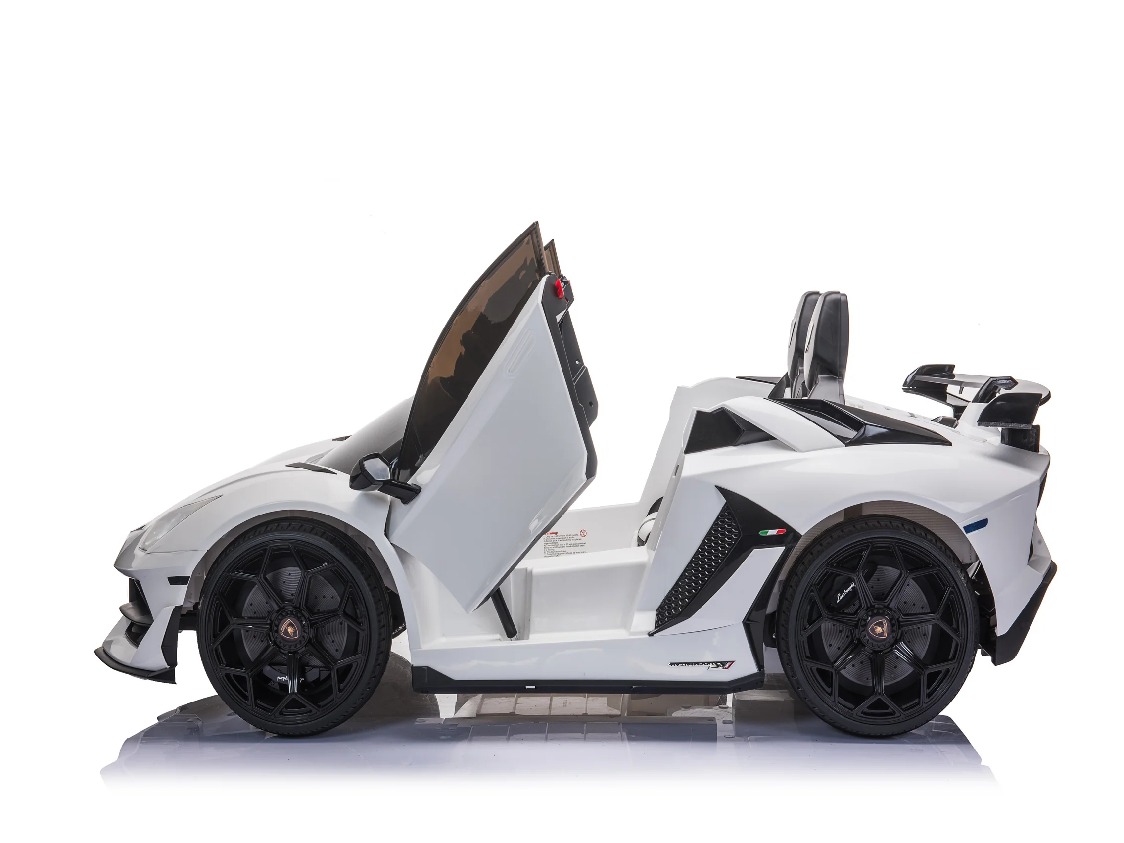 2 Seater Lamborghini Aventador RC Ride On Car For Children W/Magic Cars® Wireless Parental Control - Image 86