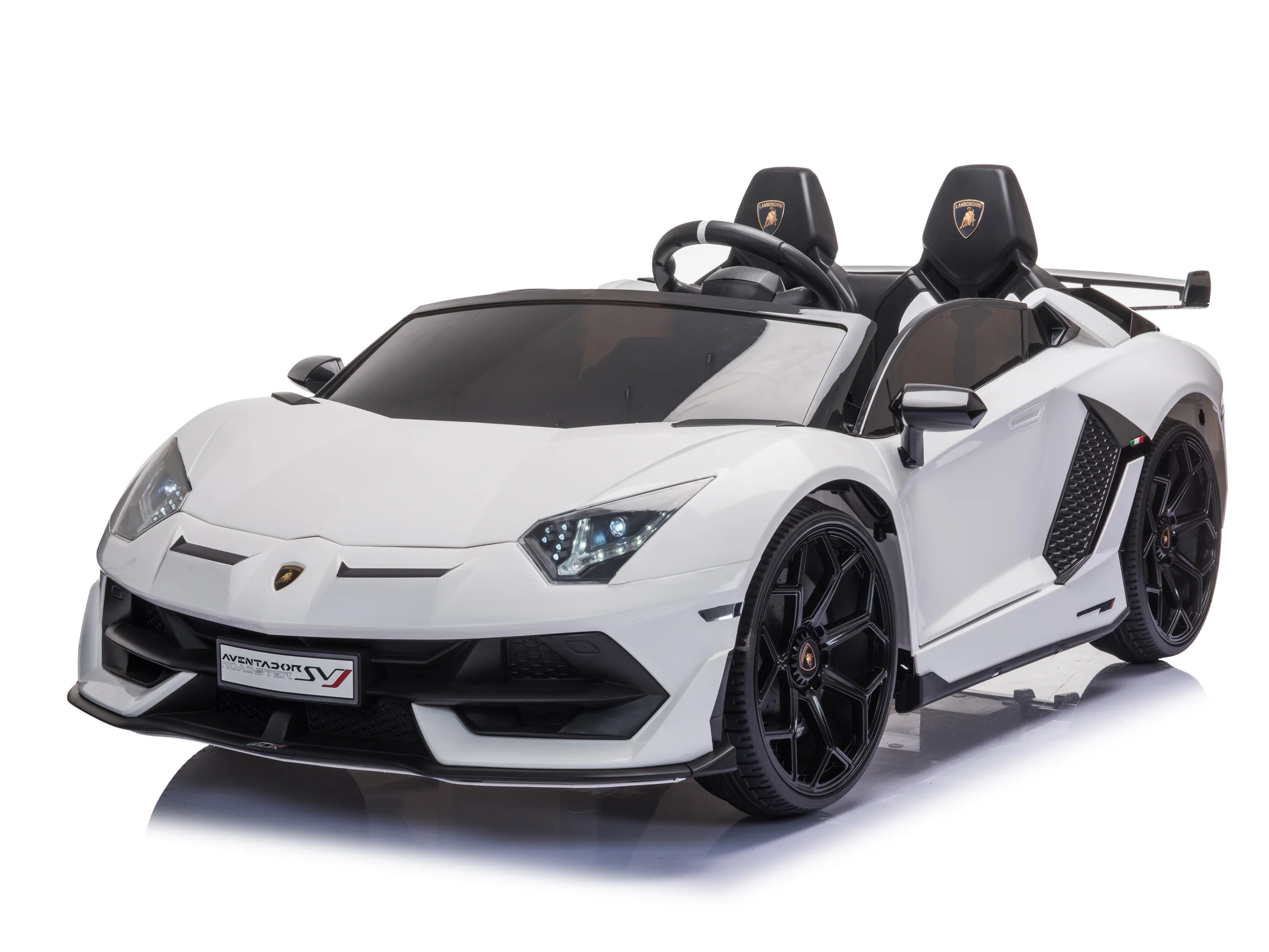 2 Seater Lamborghini Aventador RC Ride On Car For Children W/Magic Cars® Wireless Parental Control - Image 9