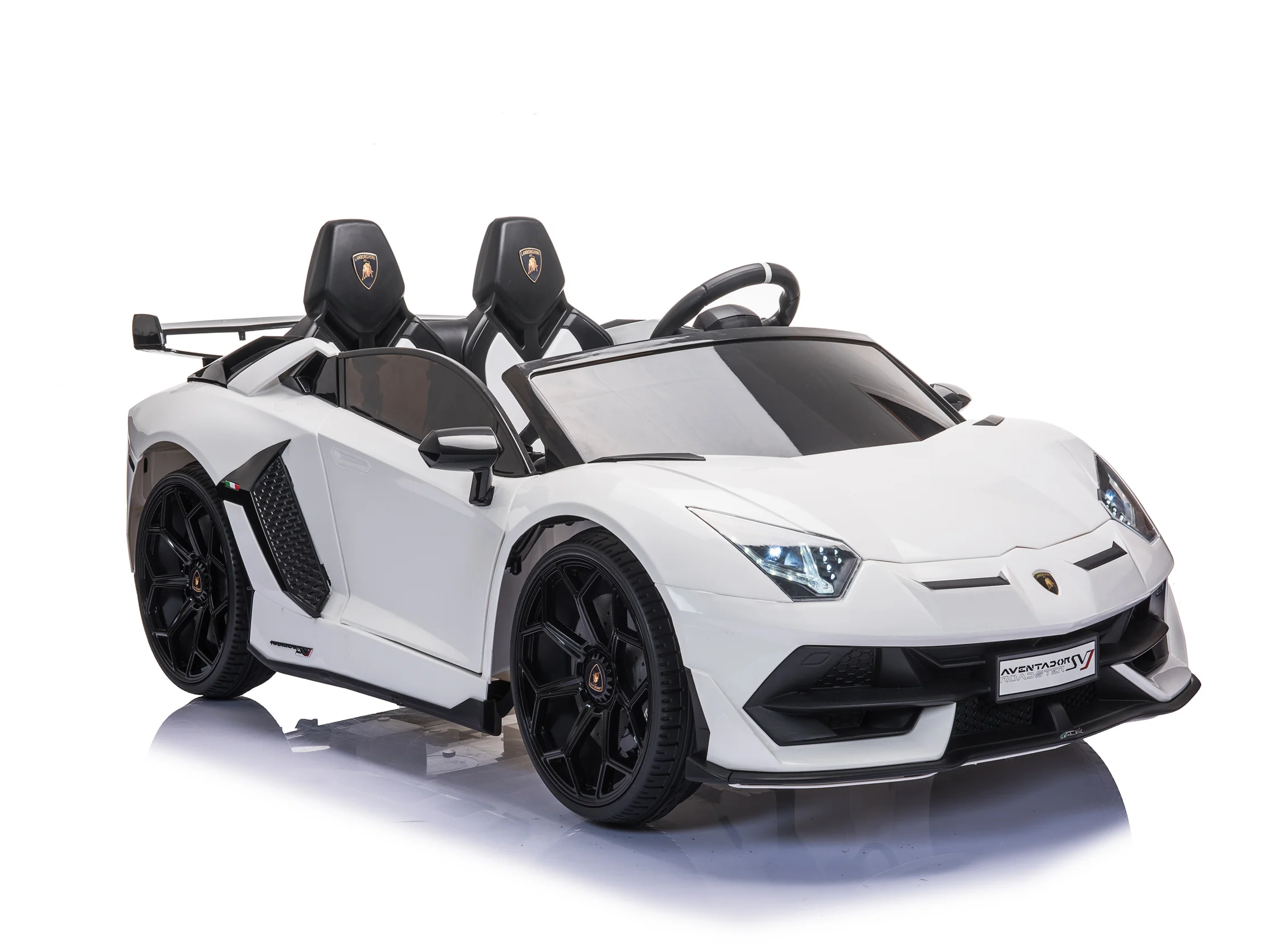 2 Seater Lamborghini Aventador RC Ride On Car For Children W/Magic Cars® Wireless Parental Control - Image 93