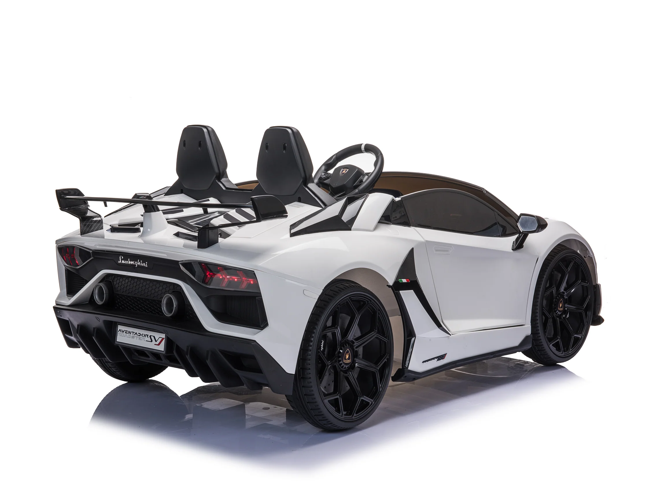 2 Seater Lamborghini Aventador RC Ride On Car For Children W/Magic Cars® Wireless Parental Control - Image 94