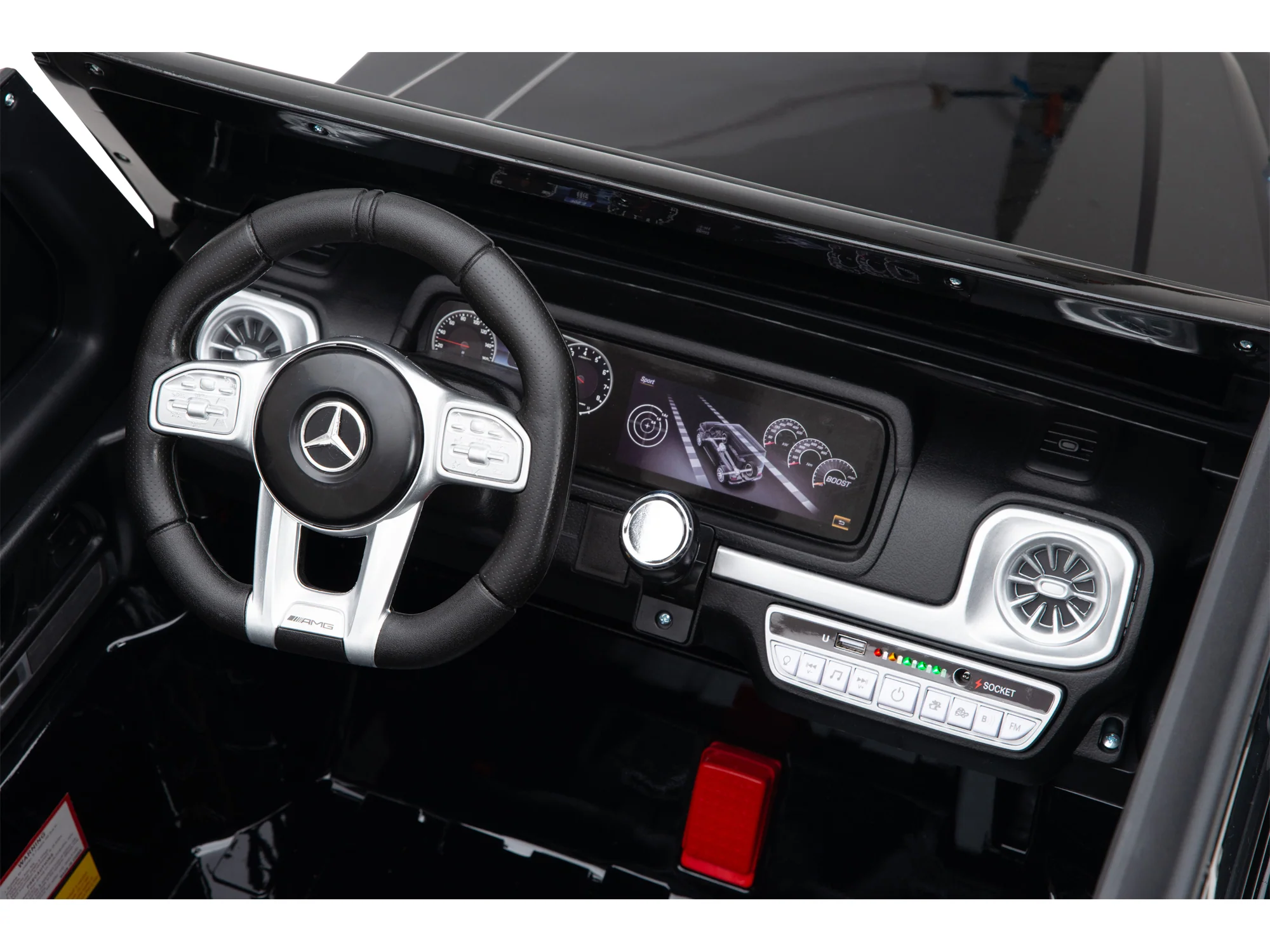 Mercedes G Wagon Ride On Car AMG G55 G63 For Children W/Magic Cars® Wireless Parental Control - Image 24