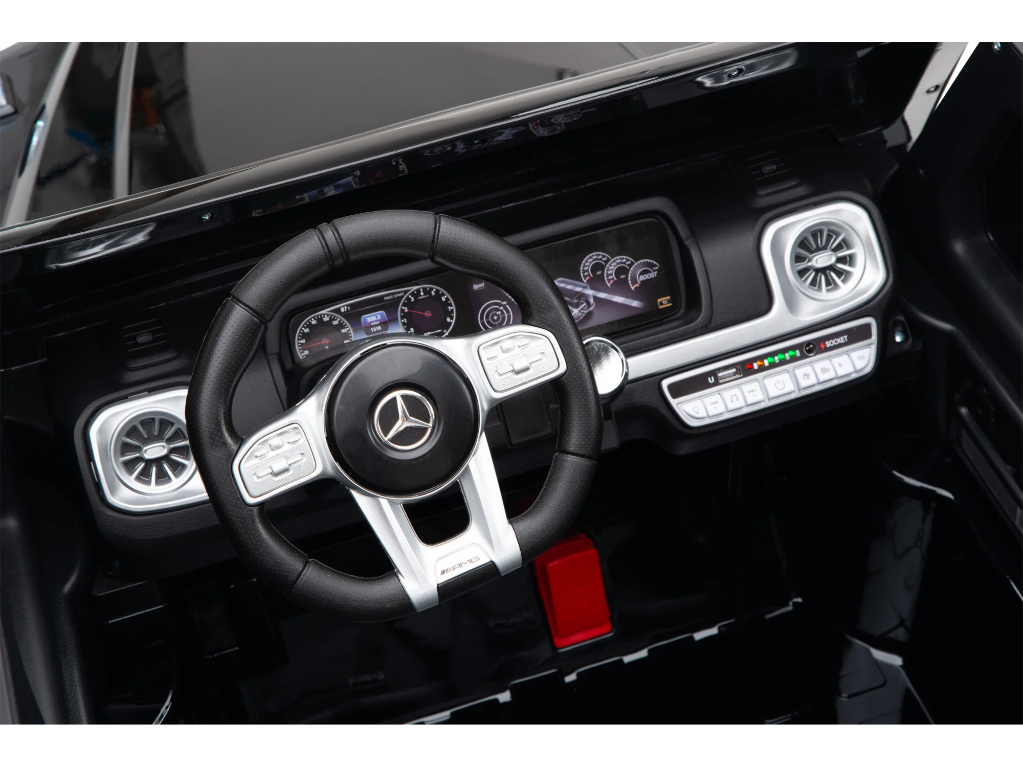 Mercedes G Wagon Ride On Car AMG G55 G63 For Children W/Magic Cars® Wireless Parental Control - Image 25