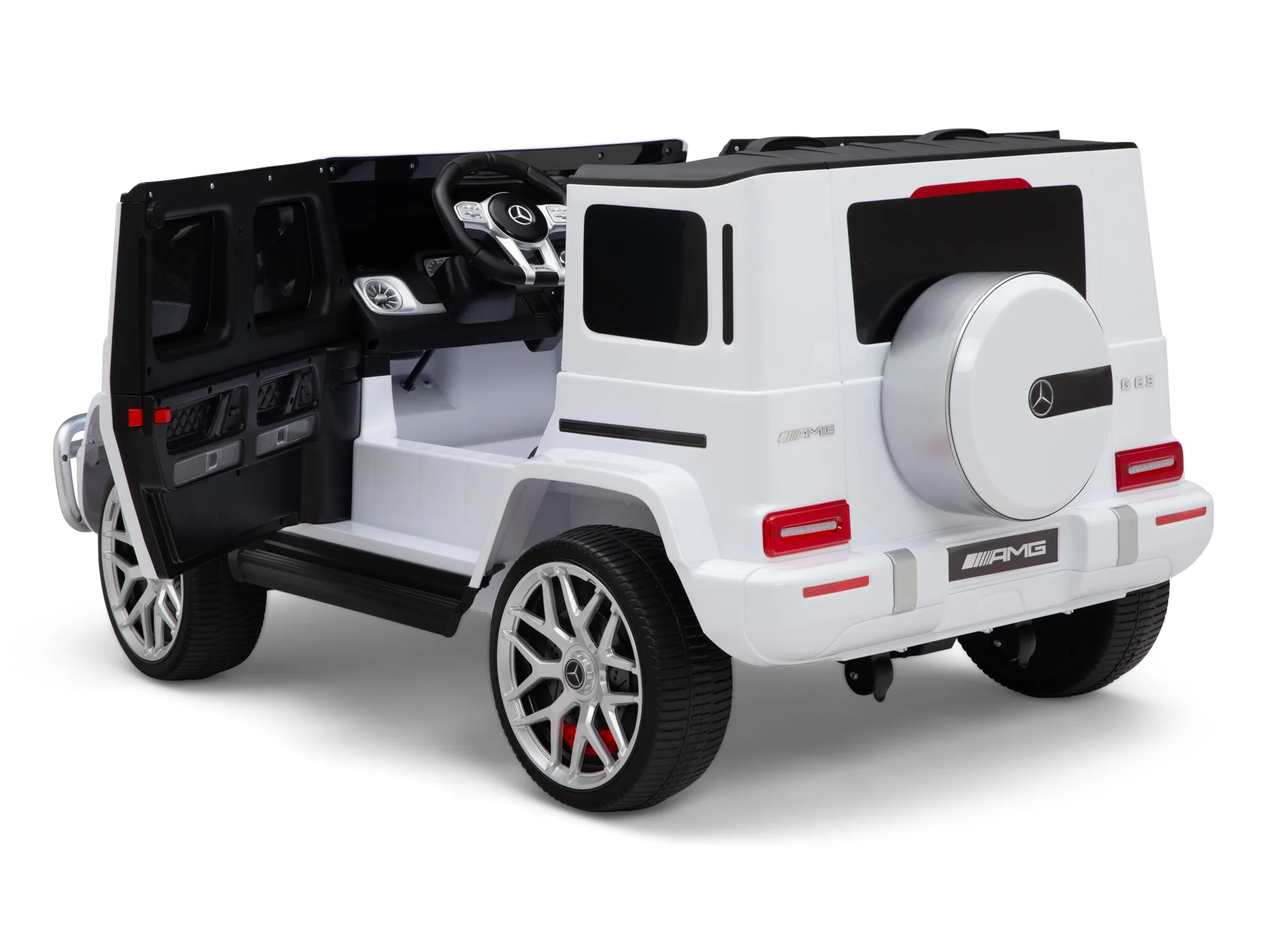 Mercedes G Wagon Ride On Car AMG G55 G63 For Children W/Magic Cars® Wireless Parental Control - Image 48