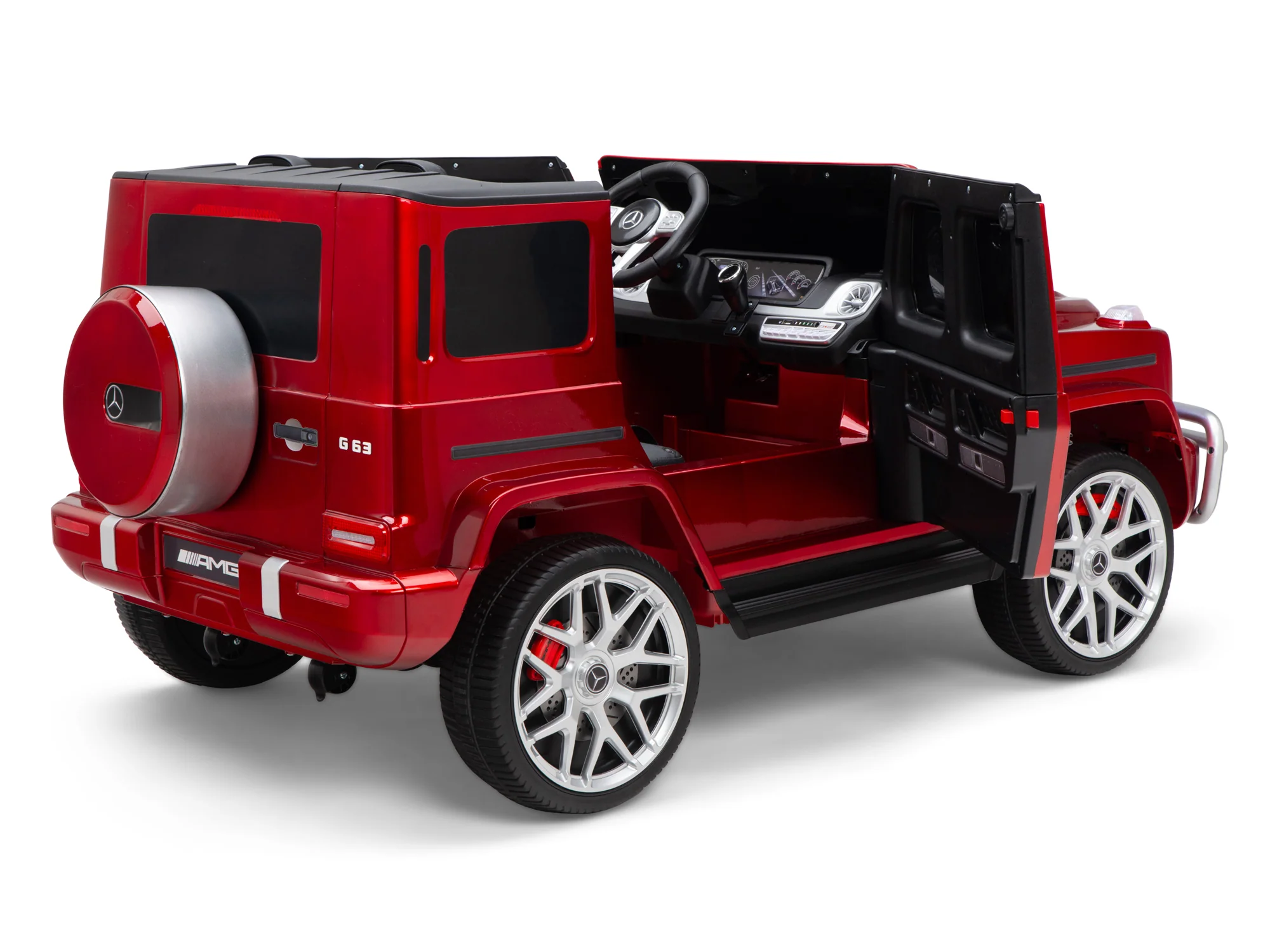 Mercedes G Wagon Ride On Car AMG G55 G63 For Children W/Magic Cars® Wireless Parental Control - Image 63