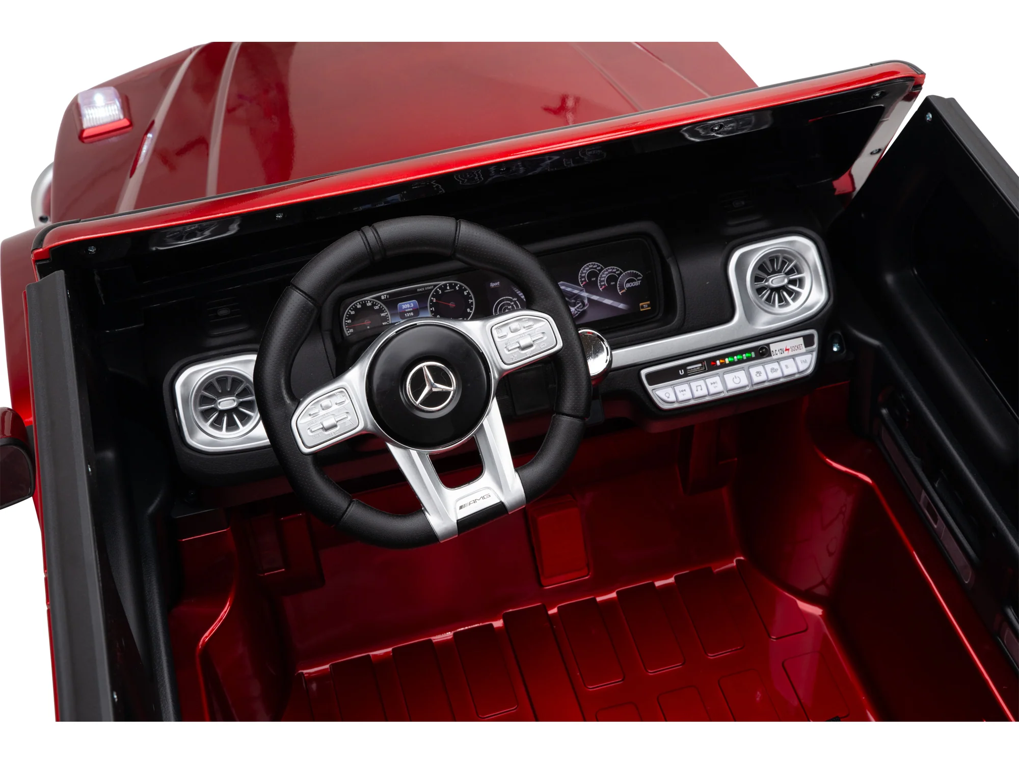 Mercedes G Wagon Ride On Car AMG G55 G63 For Children W/Magic Cars® Wireless Parental Control - Image 67