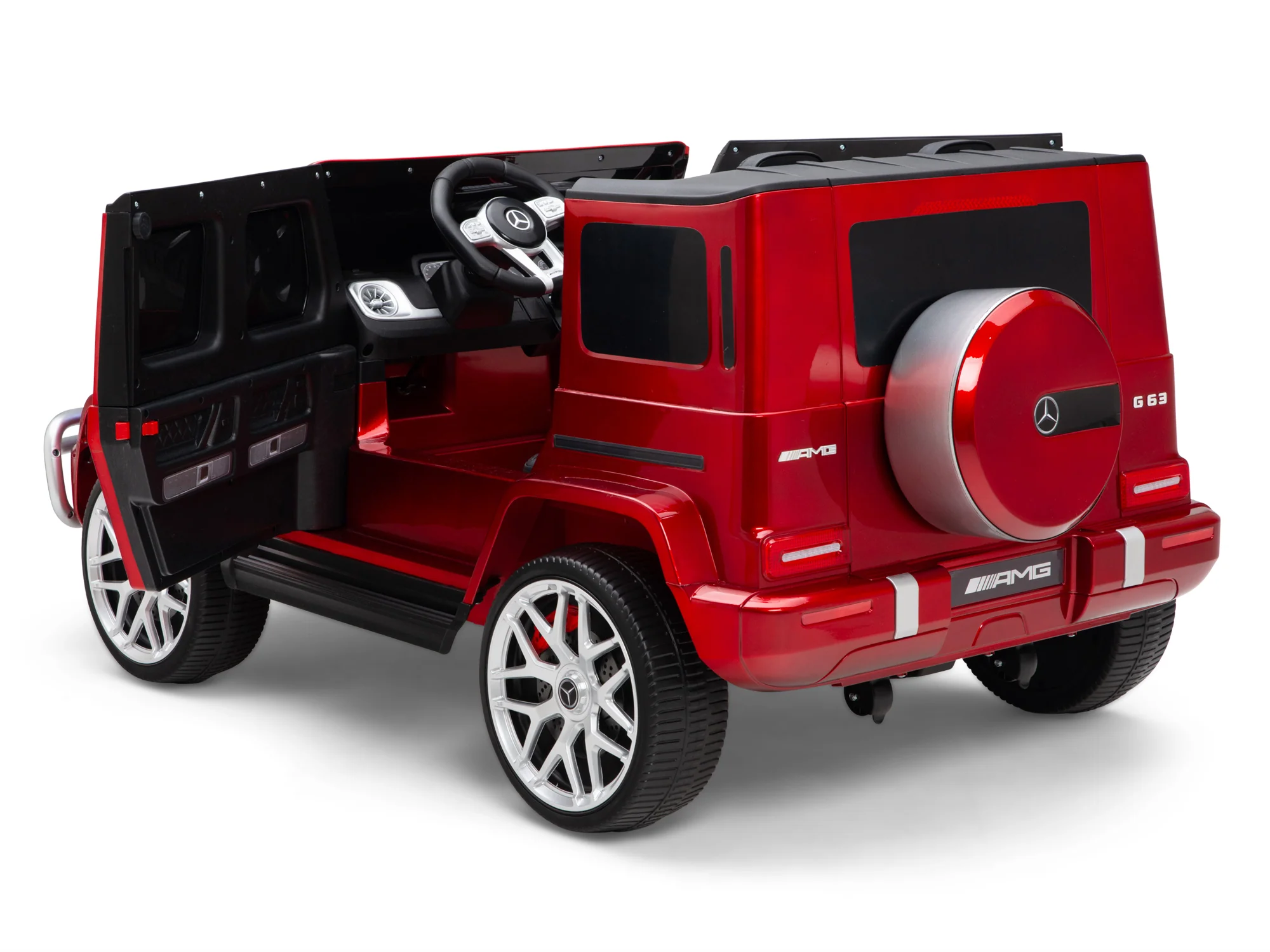 Mercedes G Wagon Ride On Car AMG G55 G63 For Children W/Magic Cars® Wireless Parental Control - Image 70
